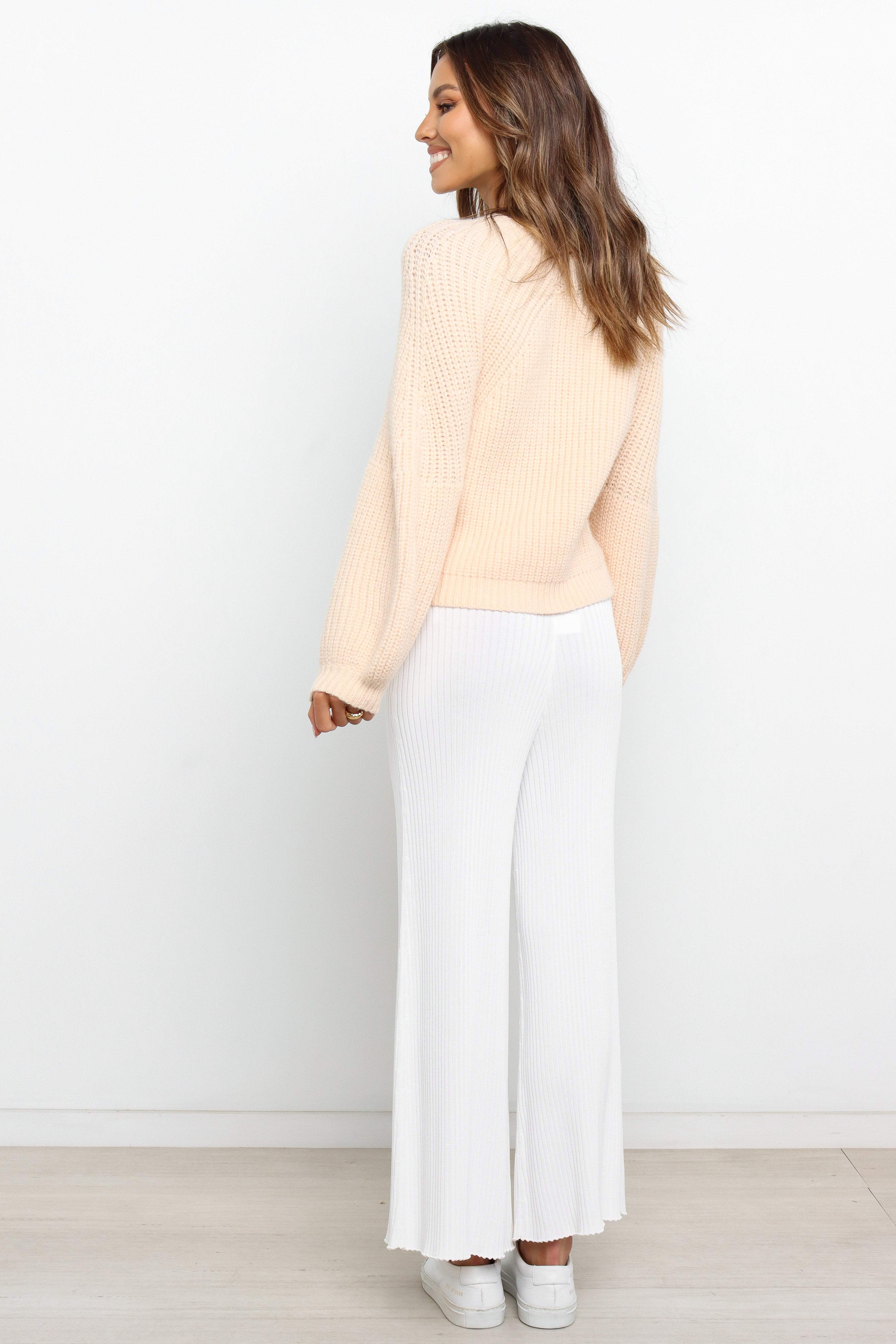 London Knit Sweater - Beige