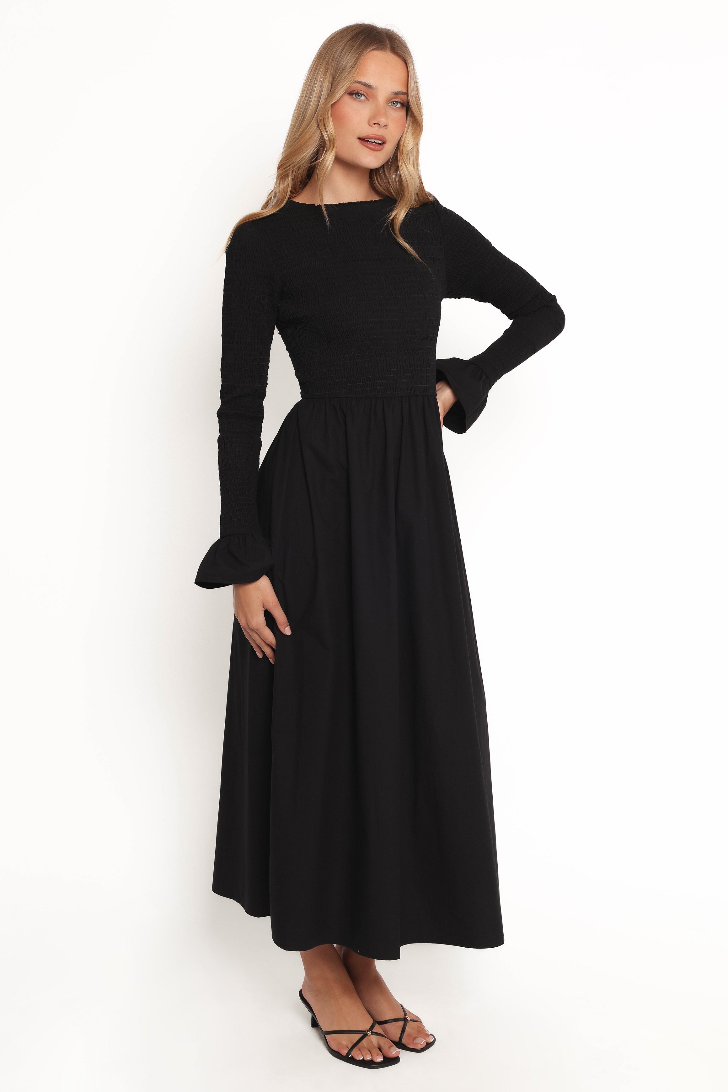 Mairead Maxi Dress - Black