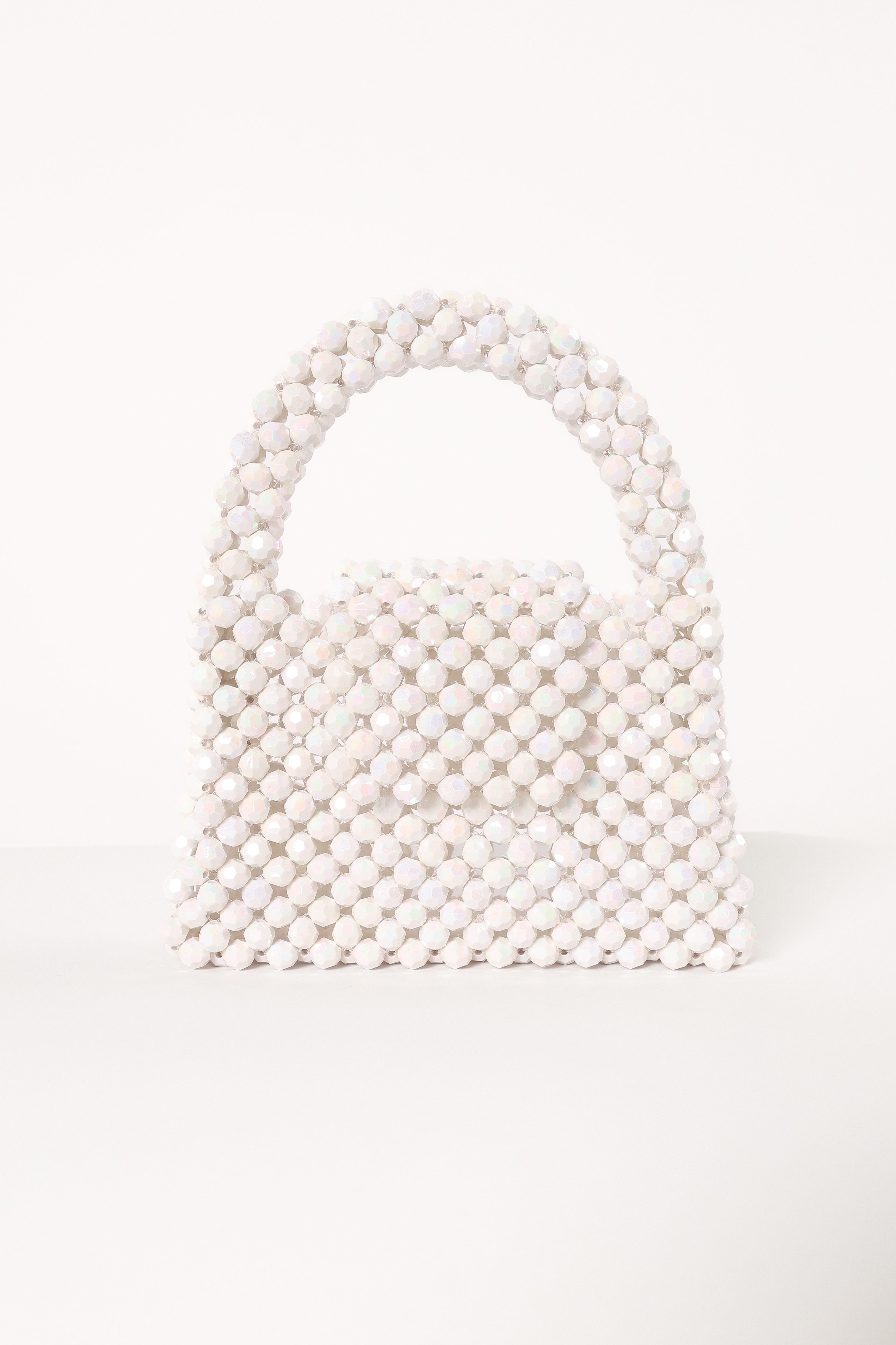 Delia Statement Bag - White