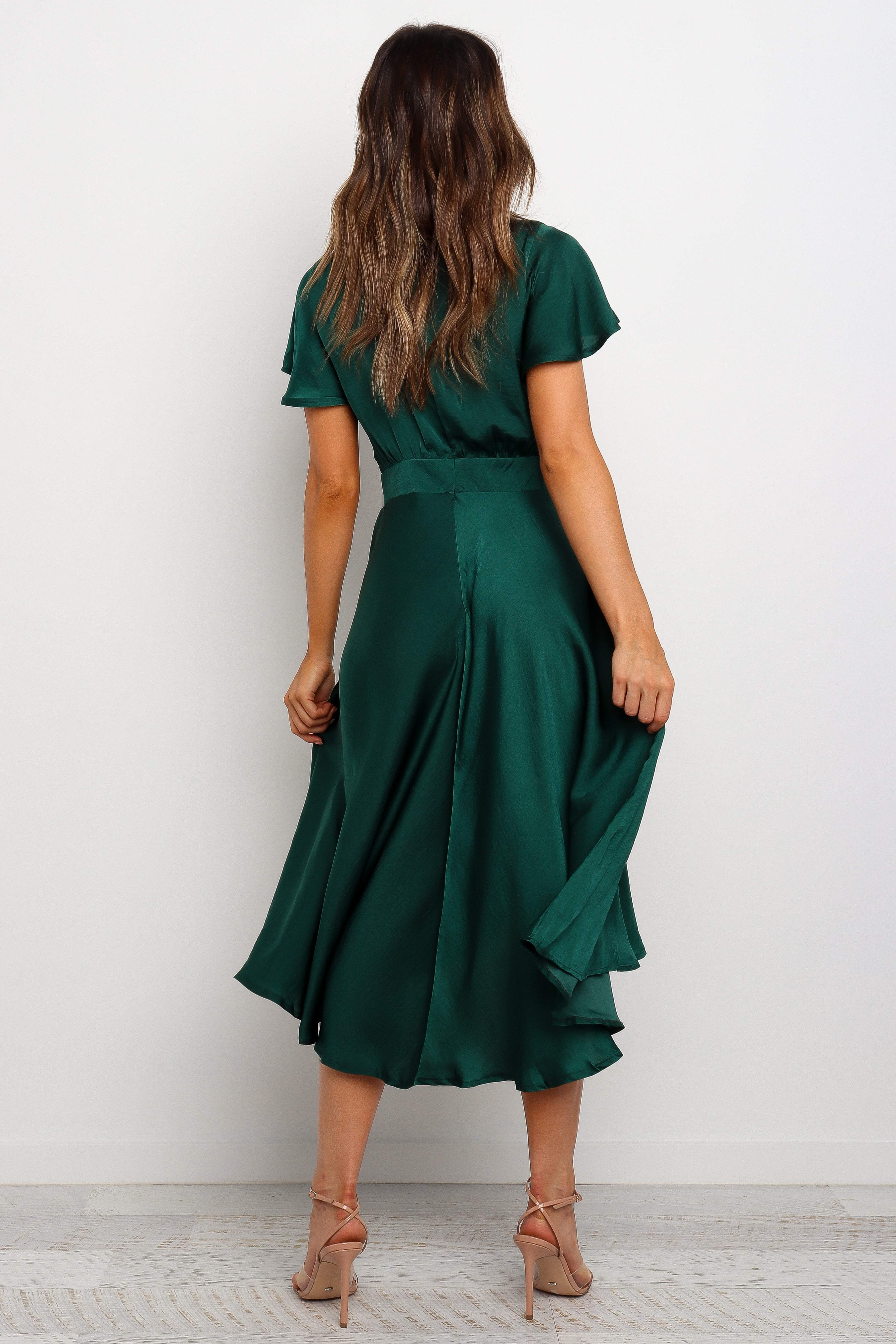 Montrose Dress - Emerald