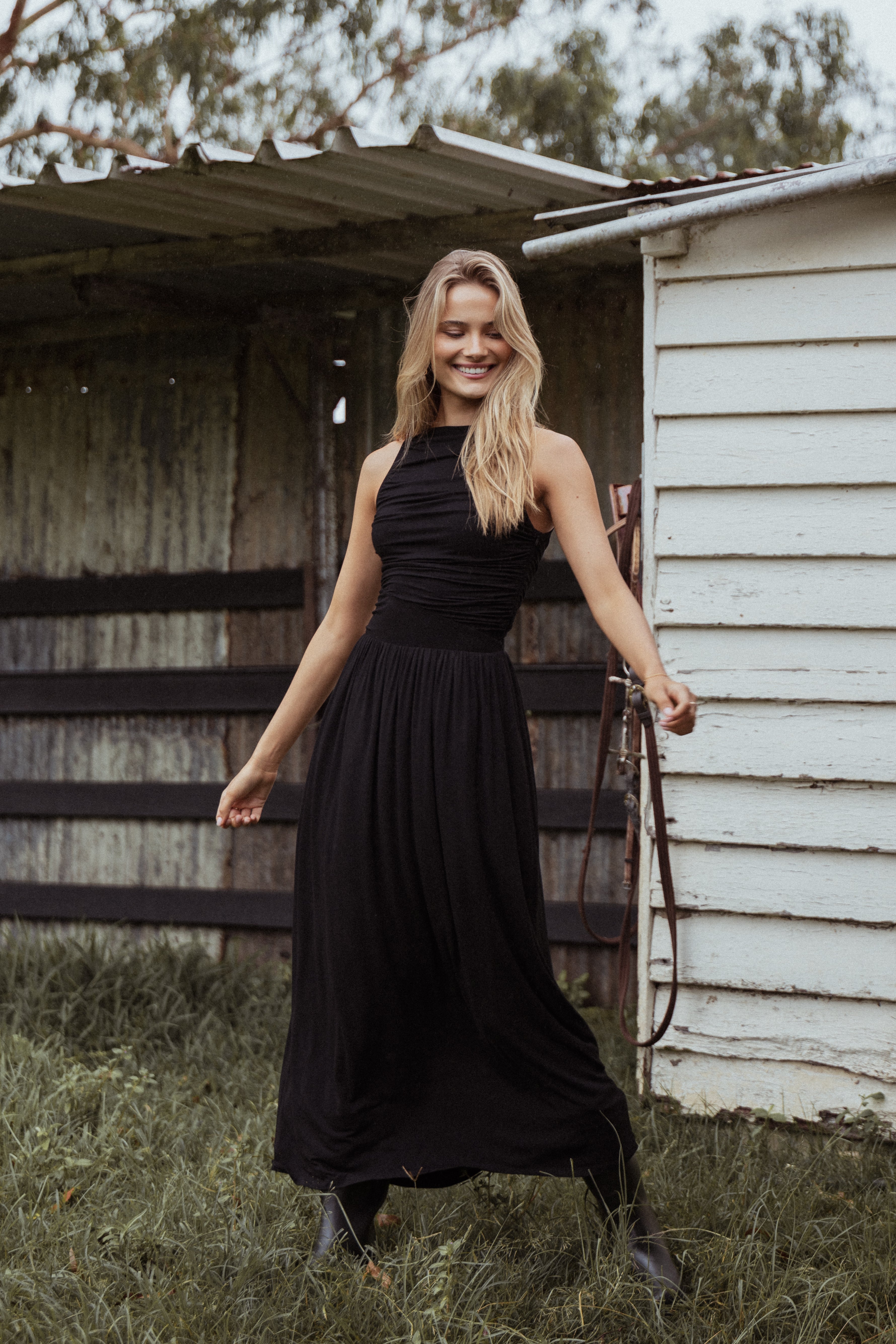 Shirley Maxi Dress - Black