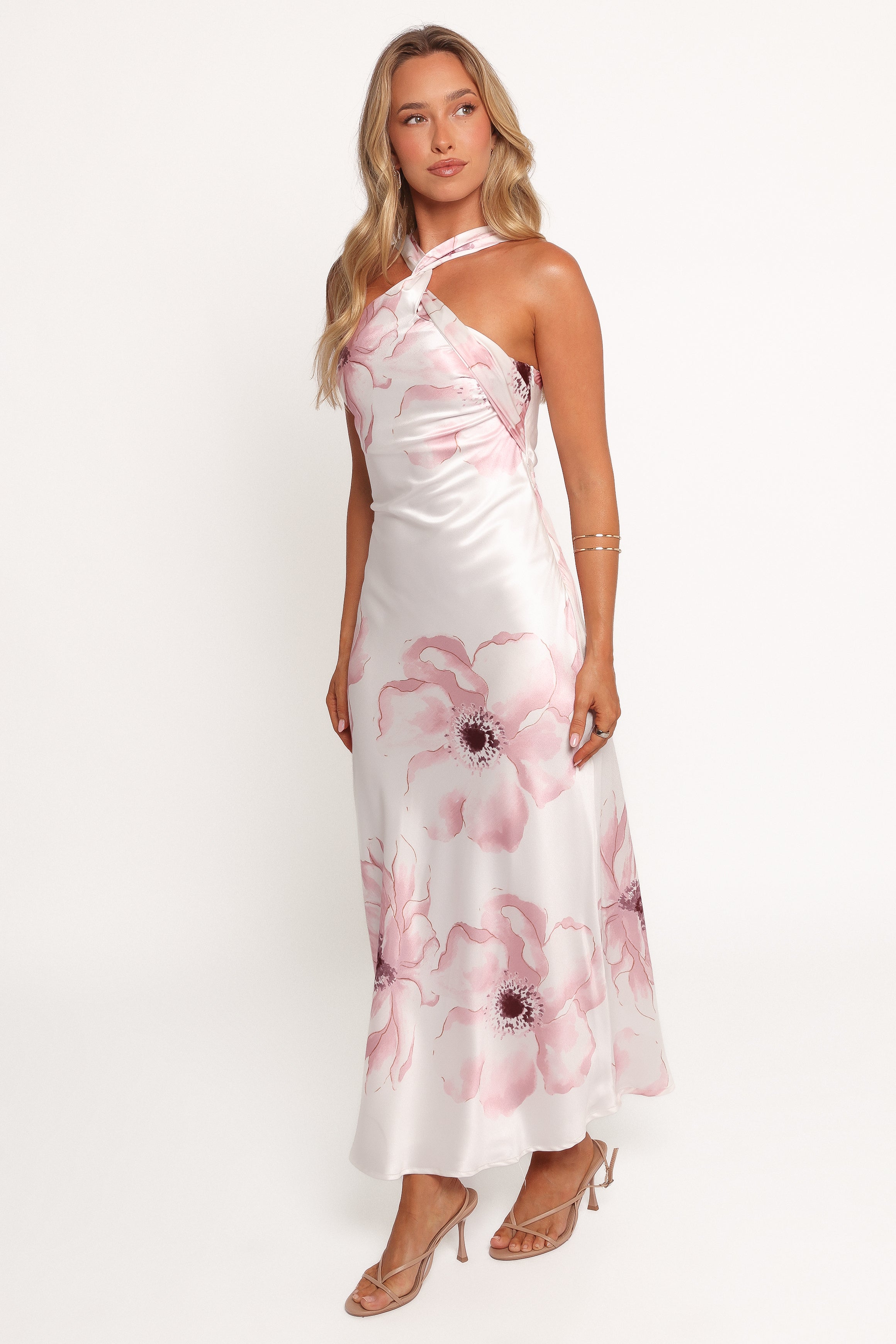 Regina Maxi Dress - Pink Floral