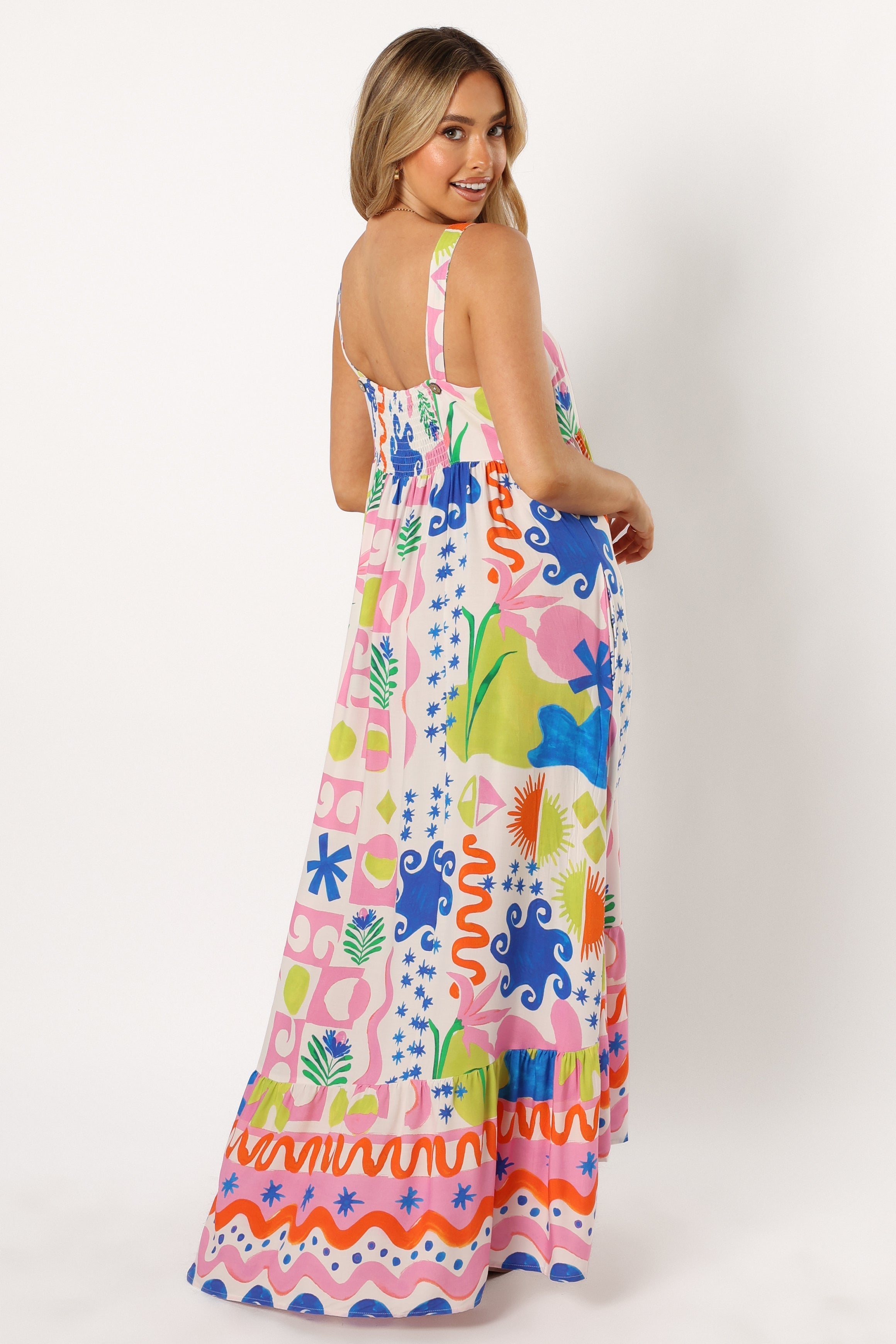 Greer Maxi Dress - Mercedes Print