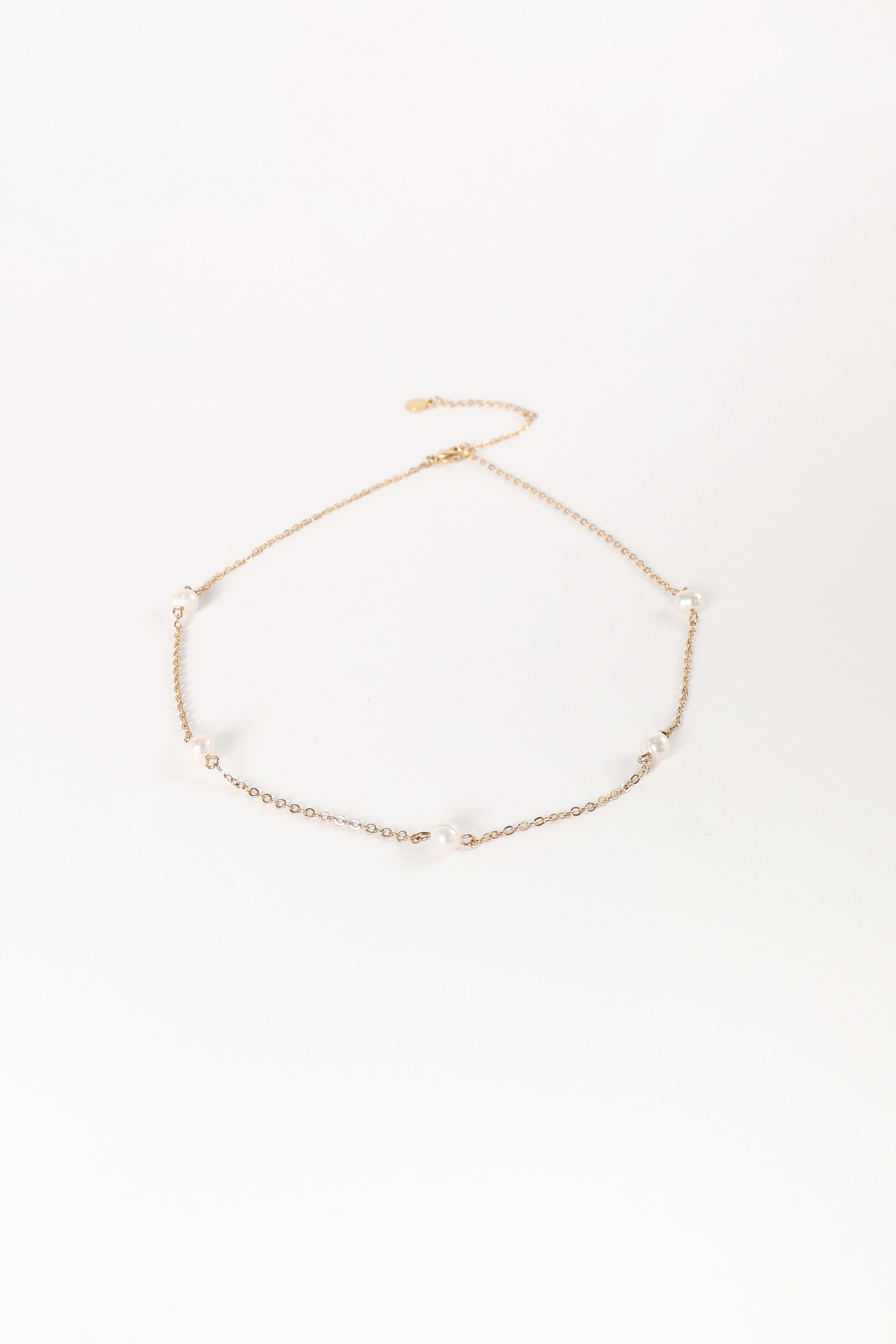 Kealy Pearl Necklace - Gold