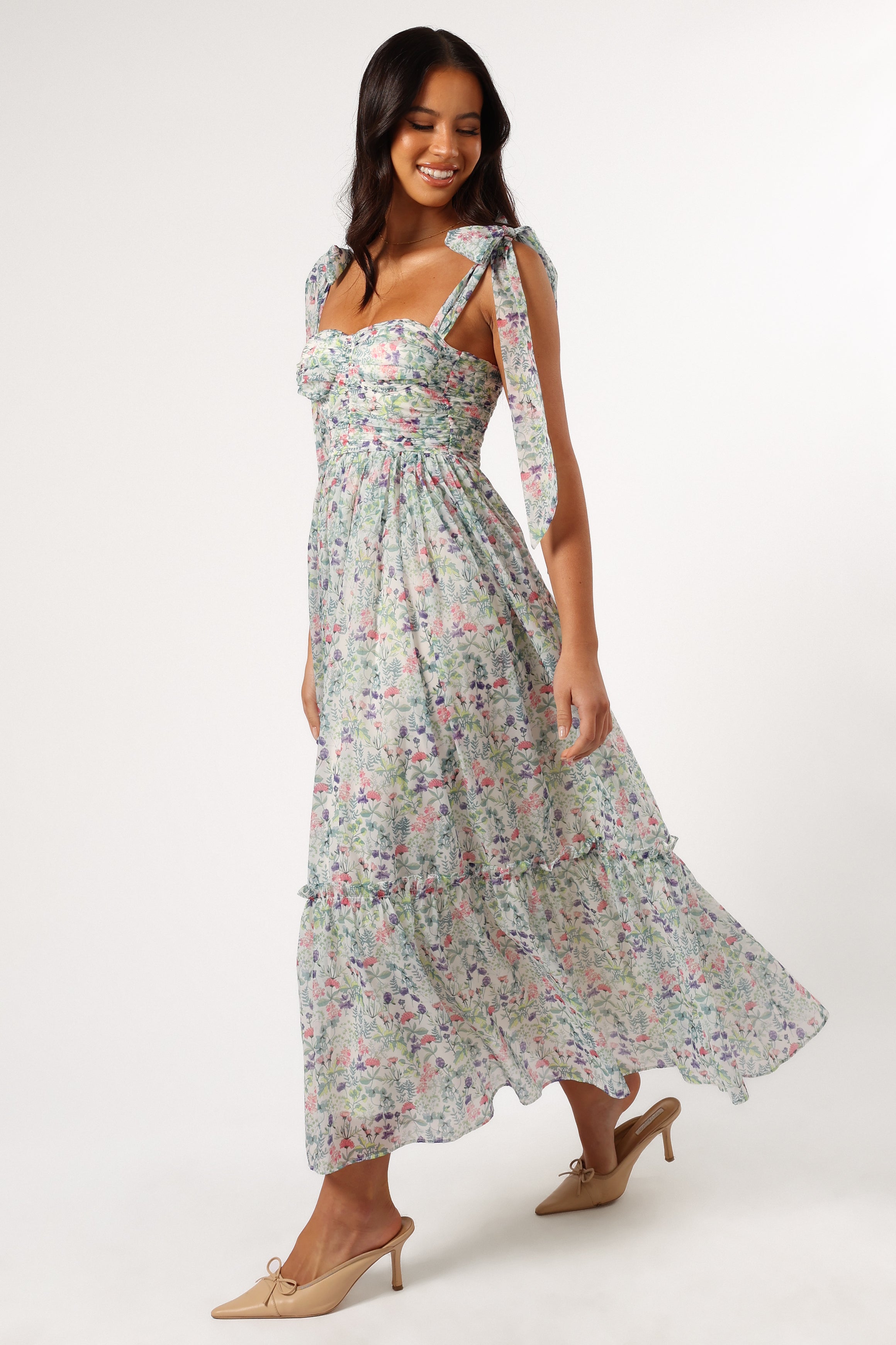 Floret Midi Dress - Multi