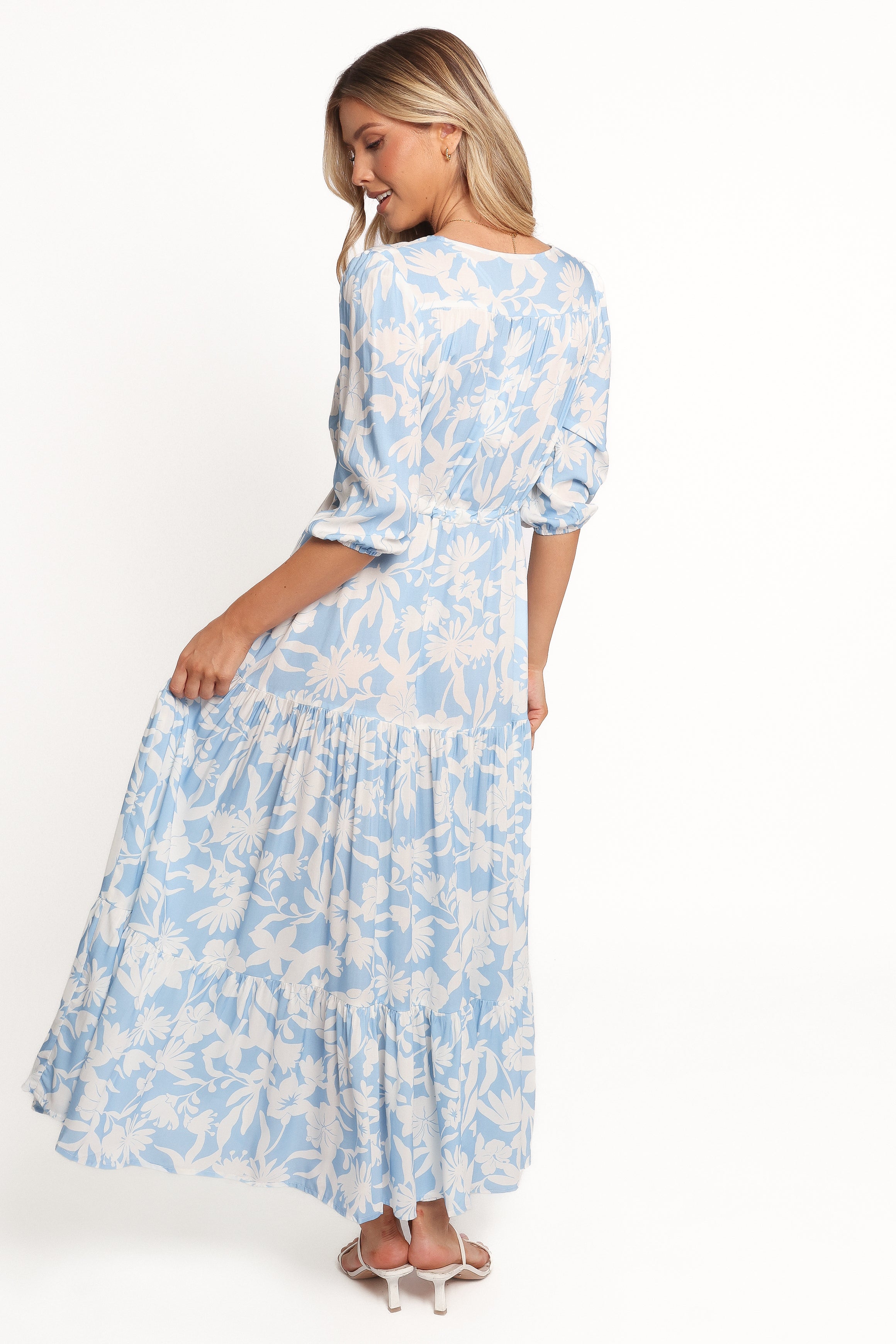 Kelda Dress - Blue Floral