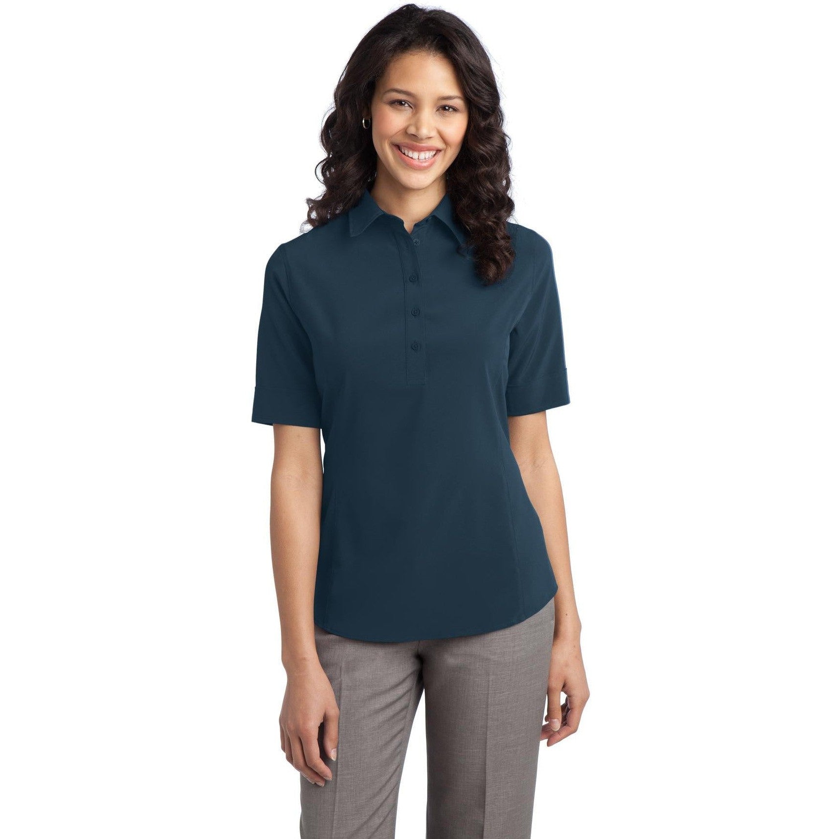 CLOSEOUT - Port Authority Ladies Ultra Stretch Polo