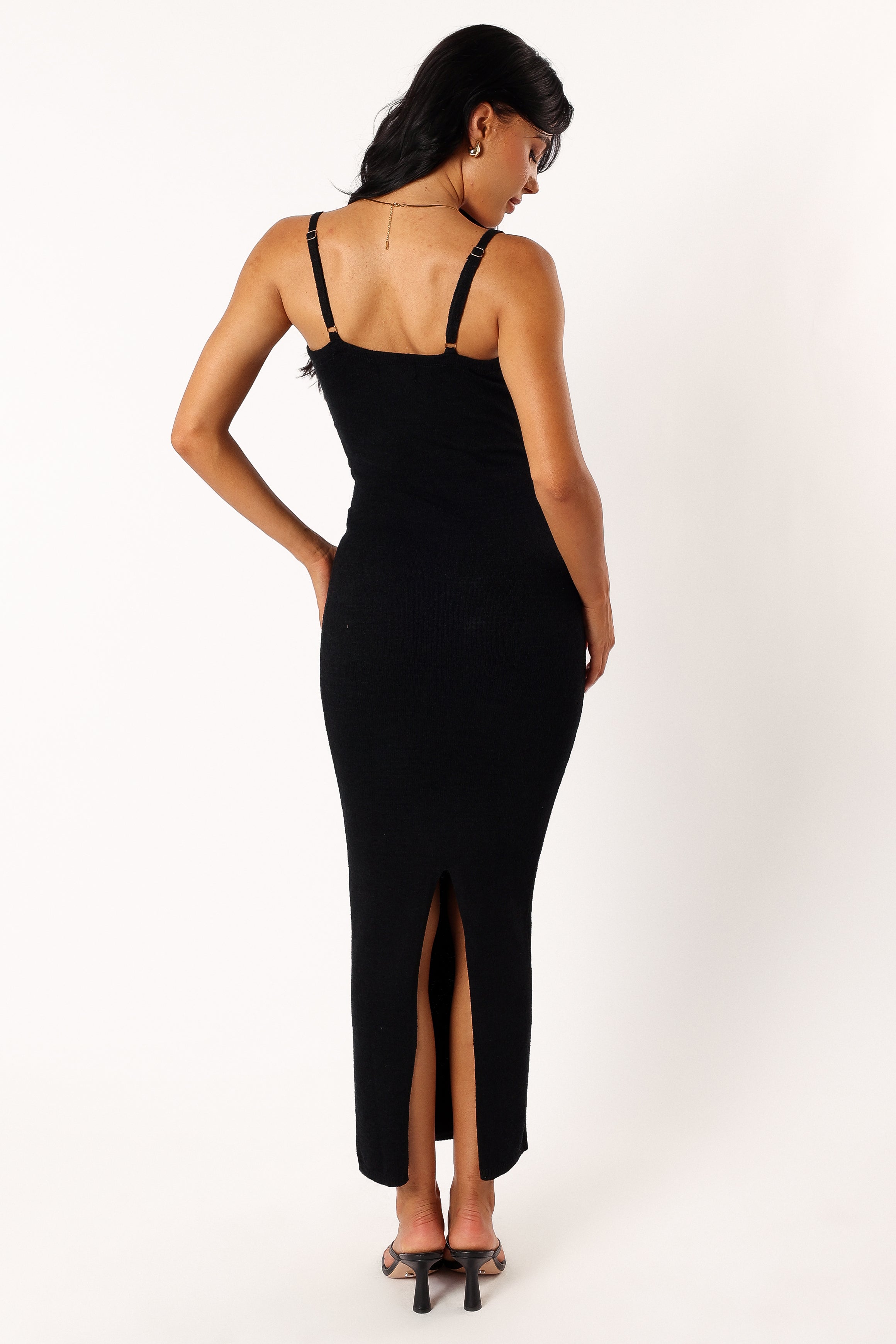 Normani Midi Dress - Black