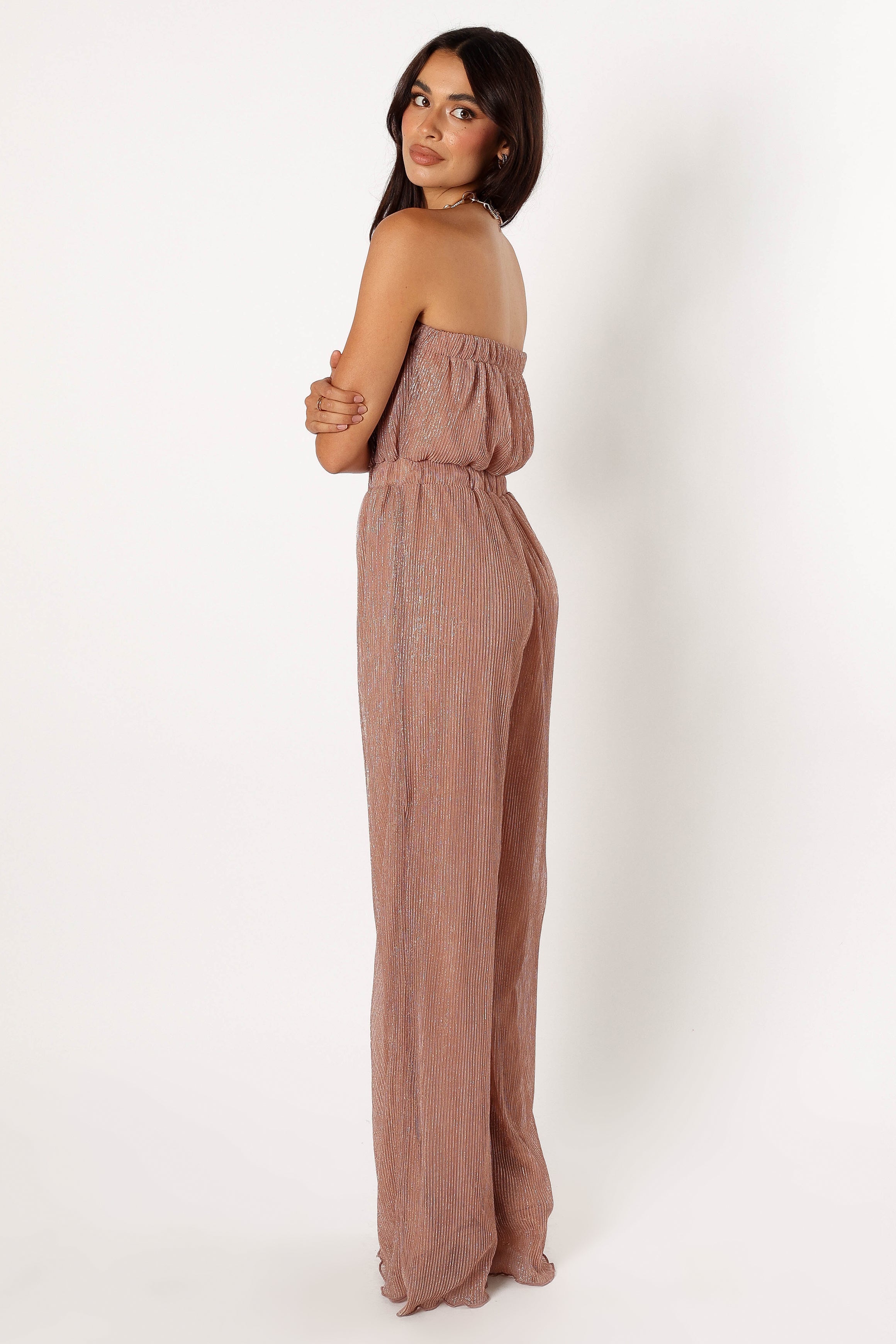 Callie Jumpsuit - Rose Gold