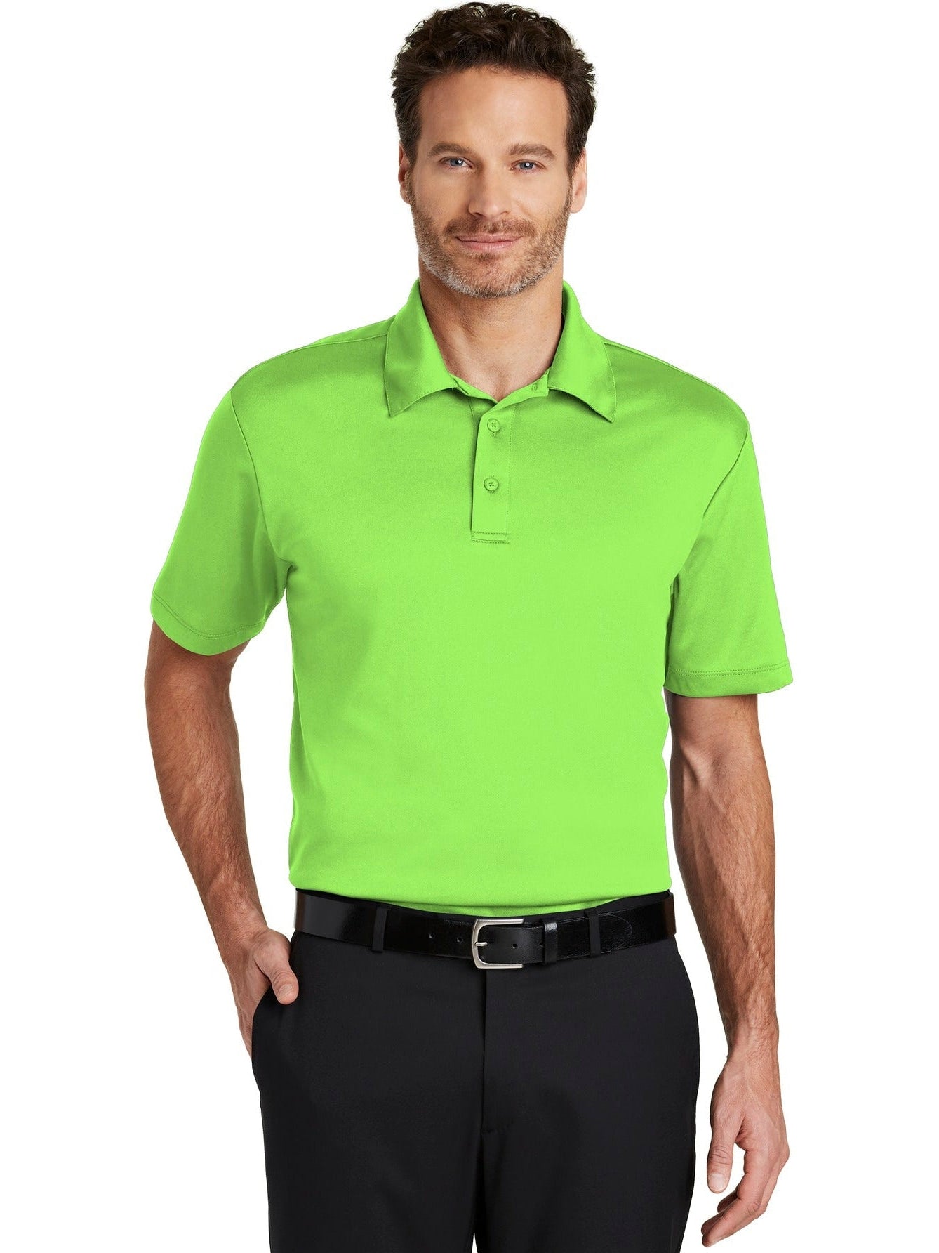 OUTLET-Port Authority Silk Touch Performance Polo