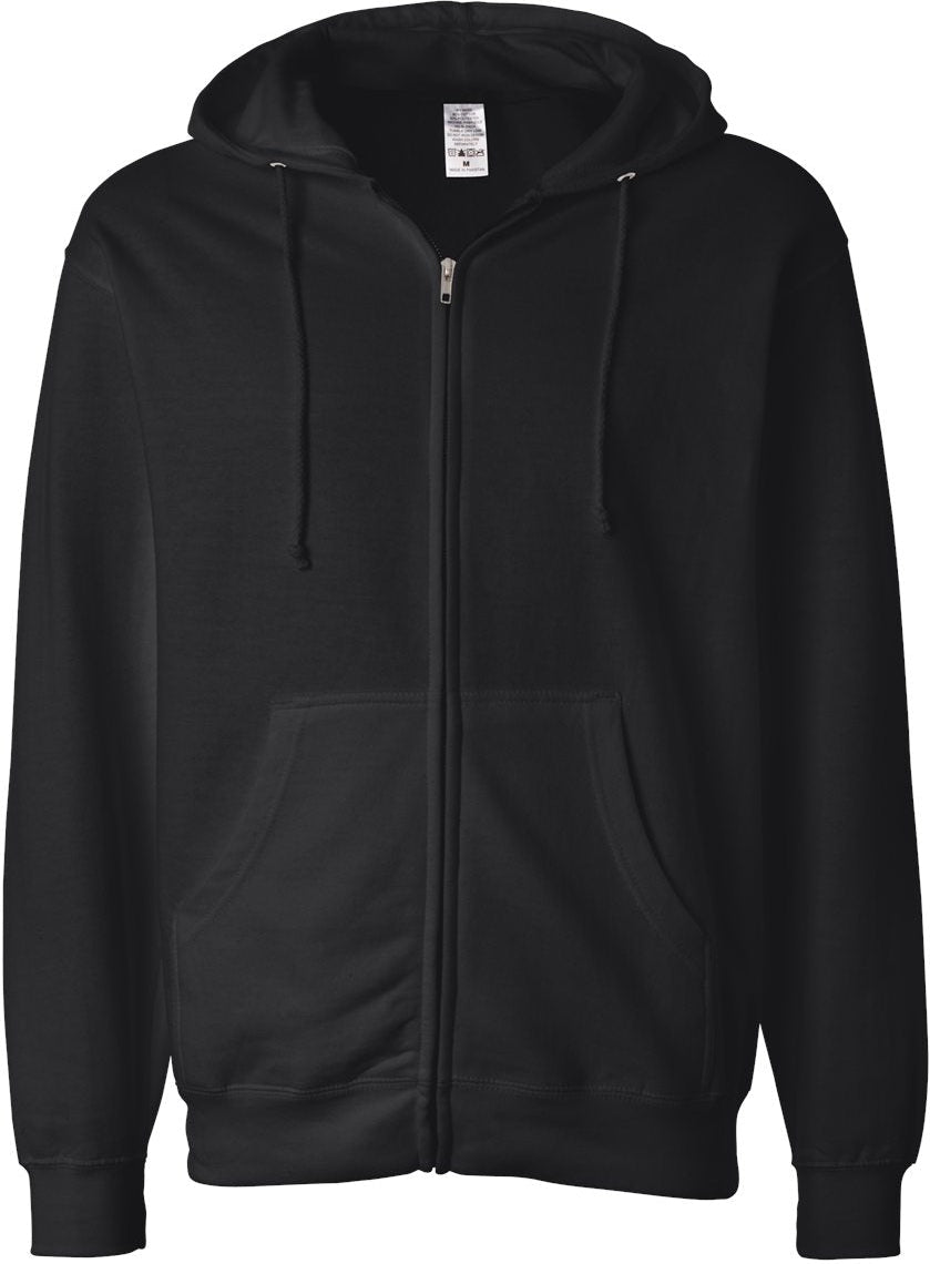 OUTLET-Independent Trading Co. Midweight Full-Zip Hooded Sweatshirt