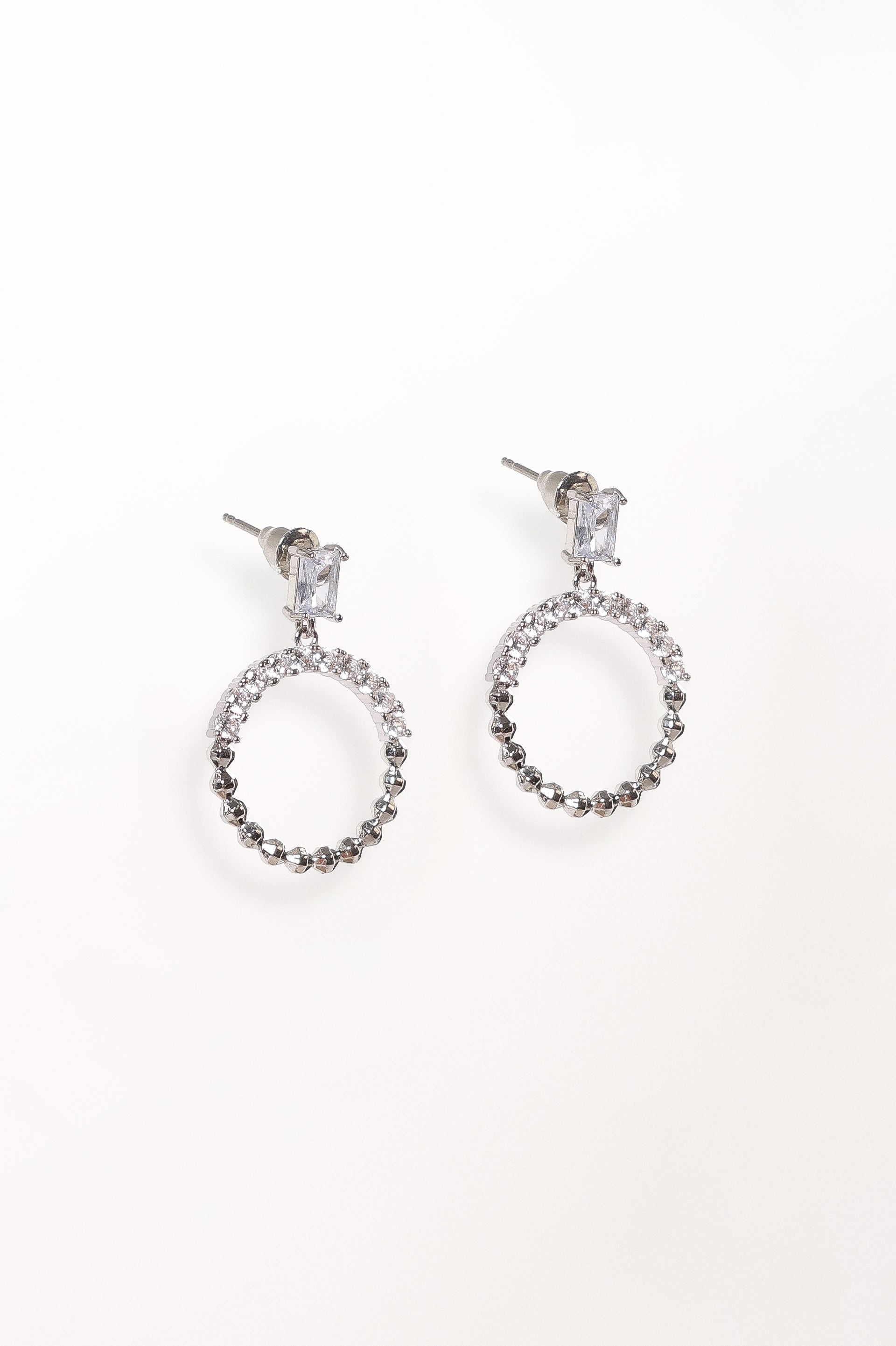 Eva Earrings - Silver