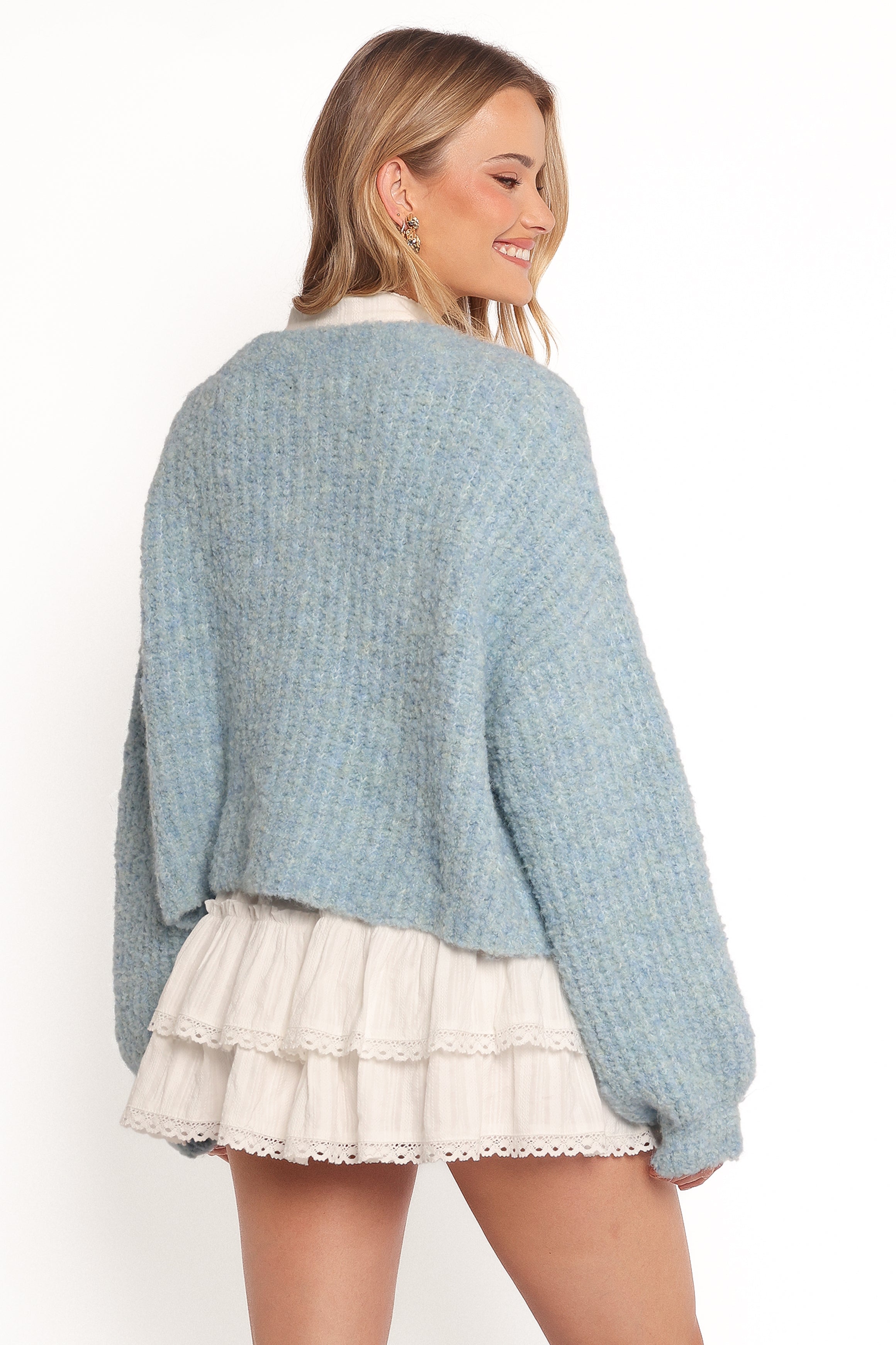 Albertine Cardigan - Blue