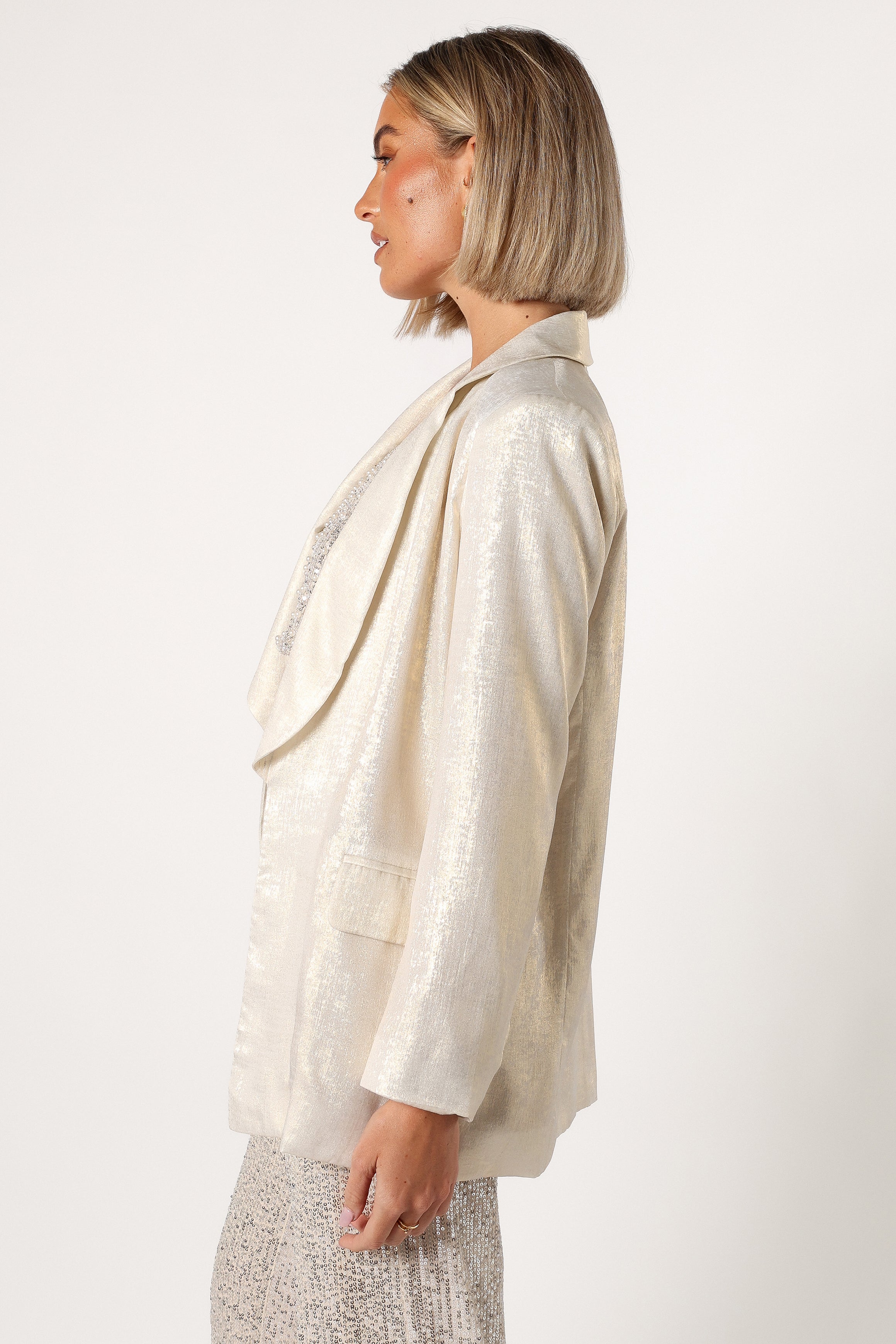 Wren Blazer - Cream