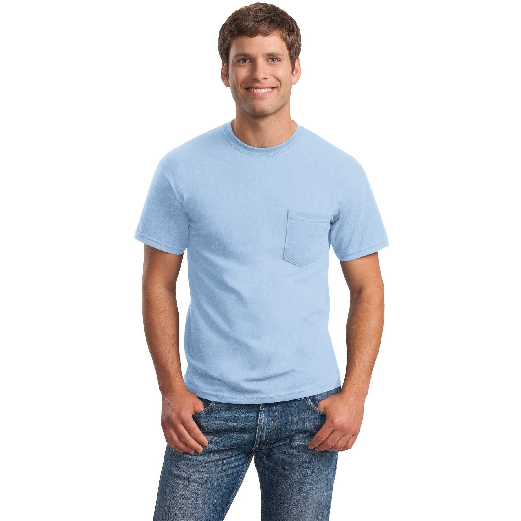 CLOSEOUT - Gildan Ultra Cotton 100% US Cotton T-Shirt with Pocket