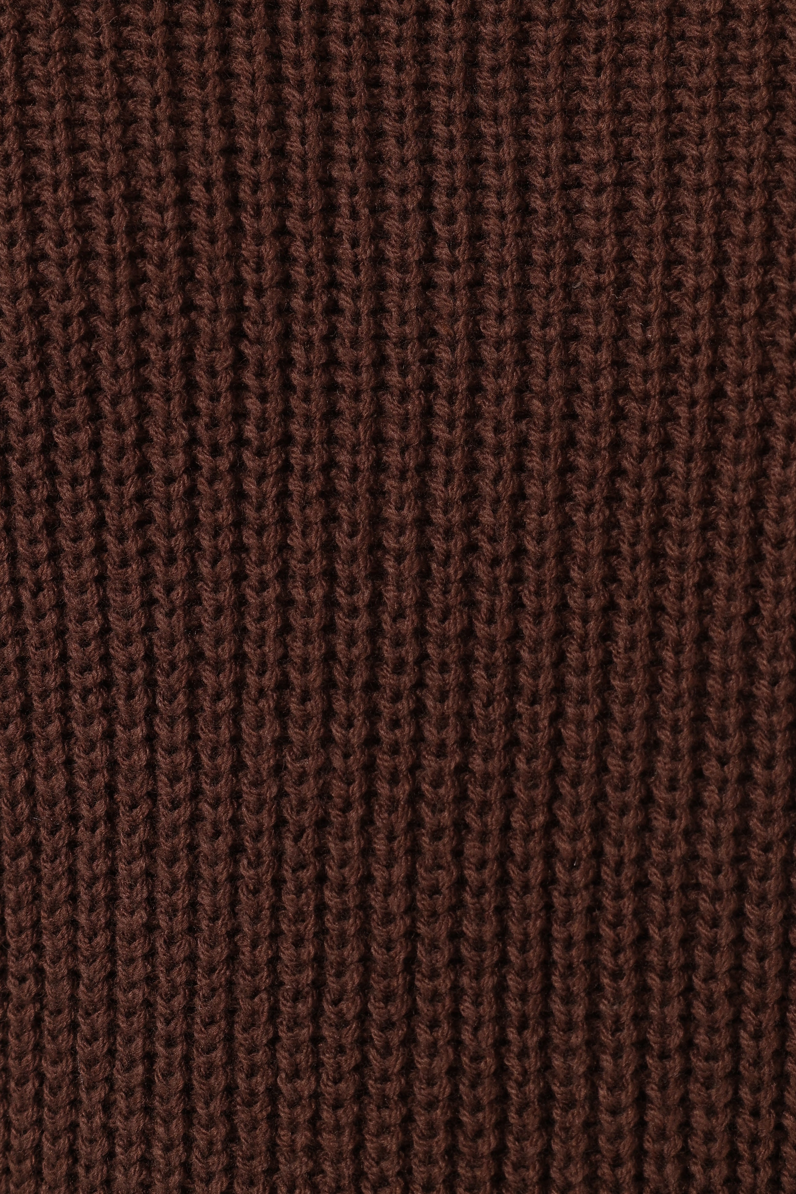 Katty Knit Sweater - Chocolate Brown