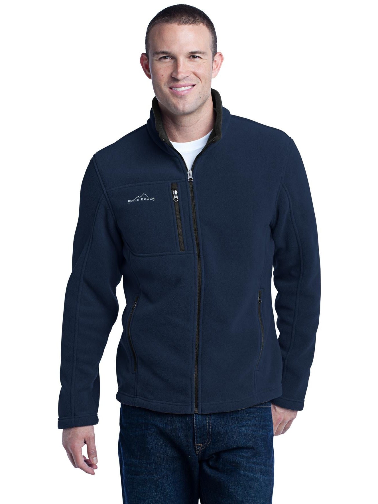 OUTLET-Eddie Bauer Full-Zip Fleece Jacket