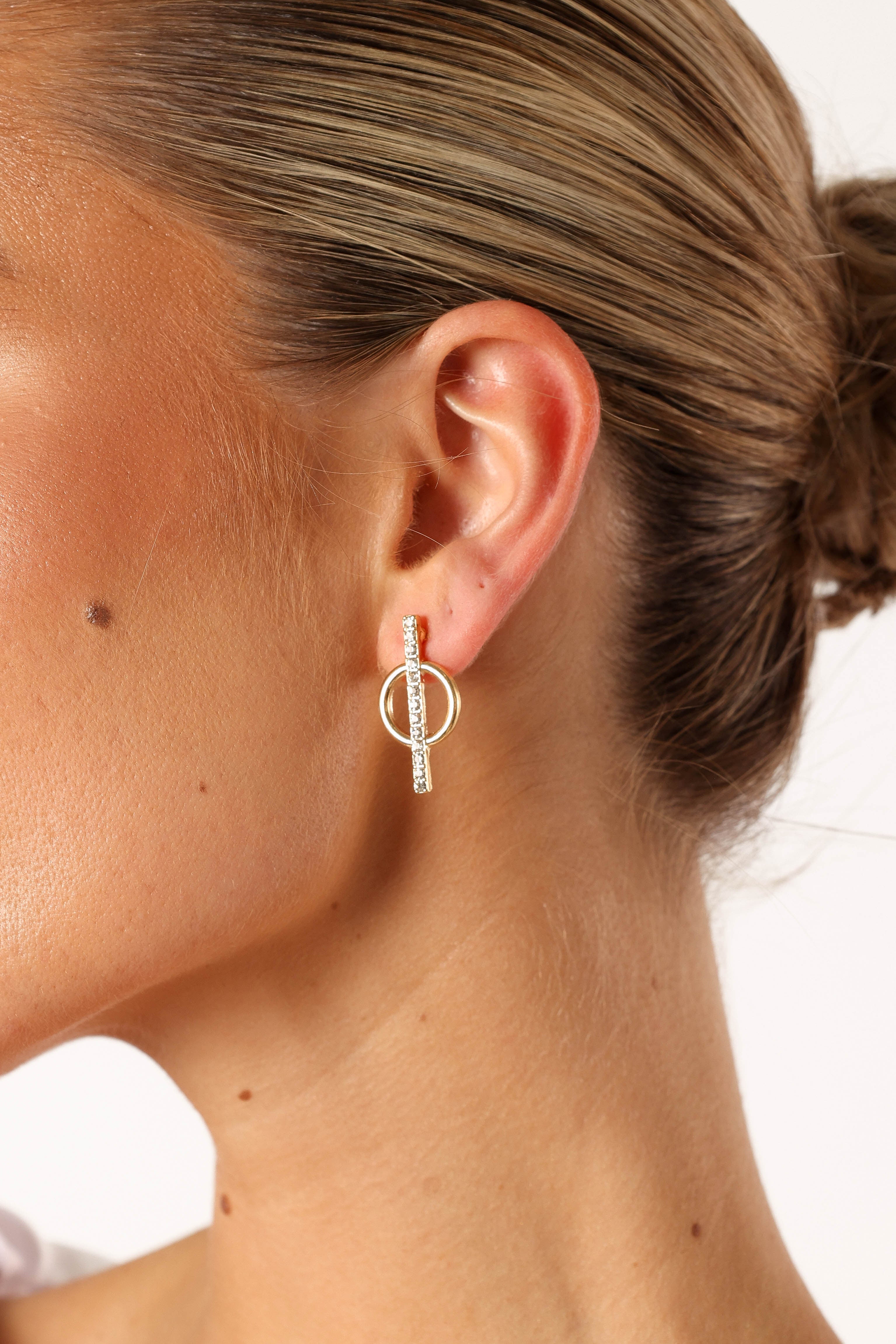 Trinitee Earrings - Gold