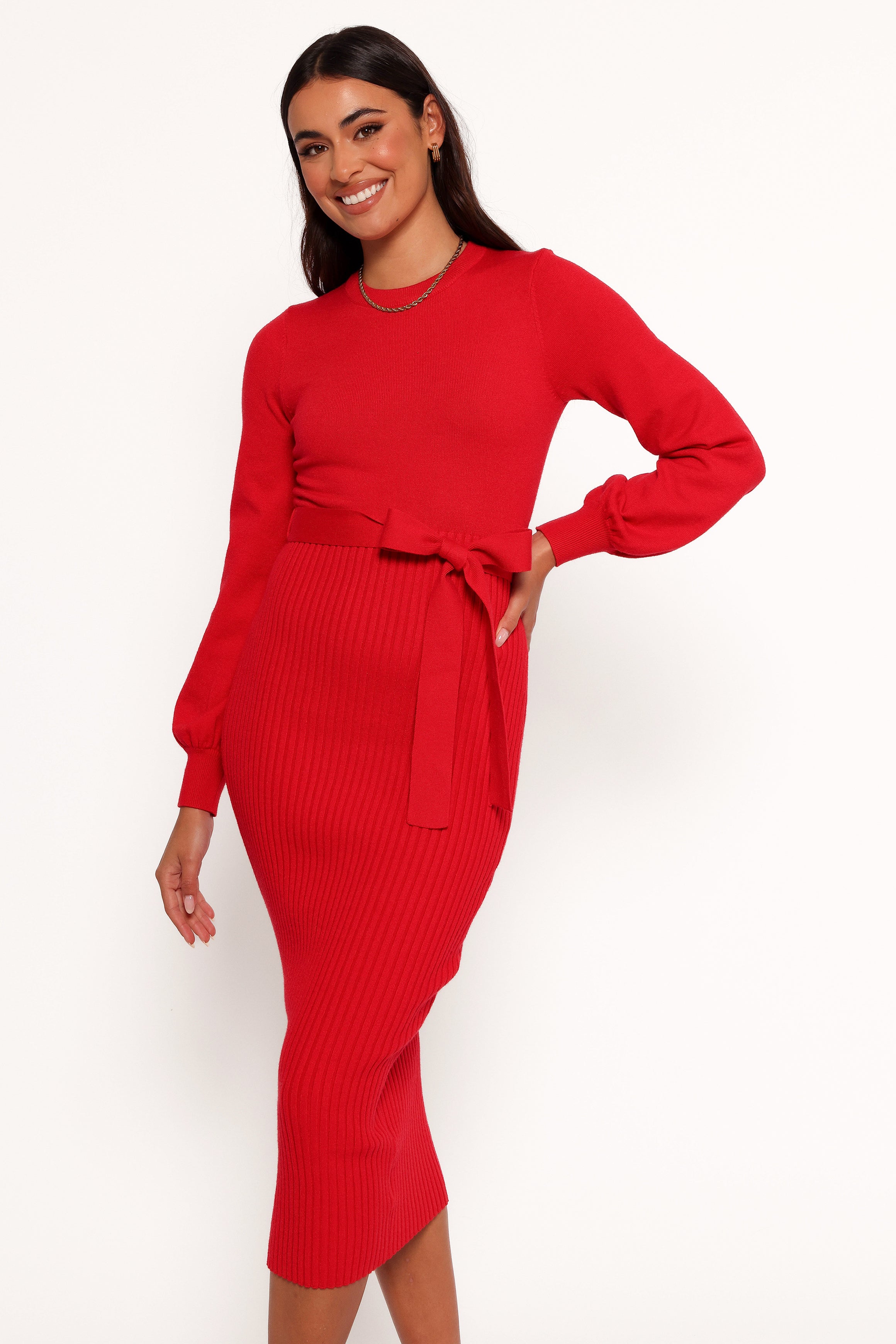 Helena Dress - Red