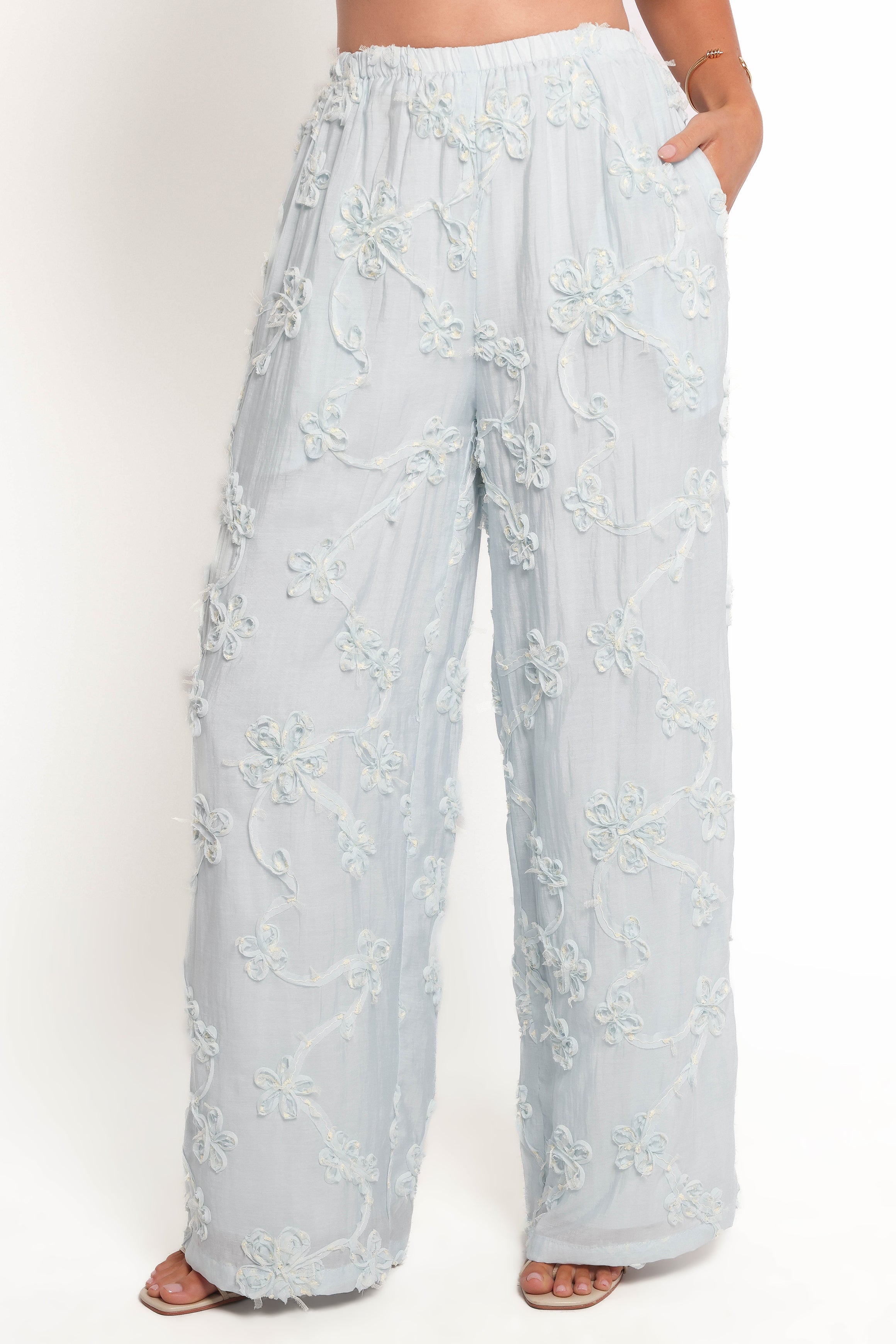 Robin Pants - Pale Blue