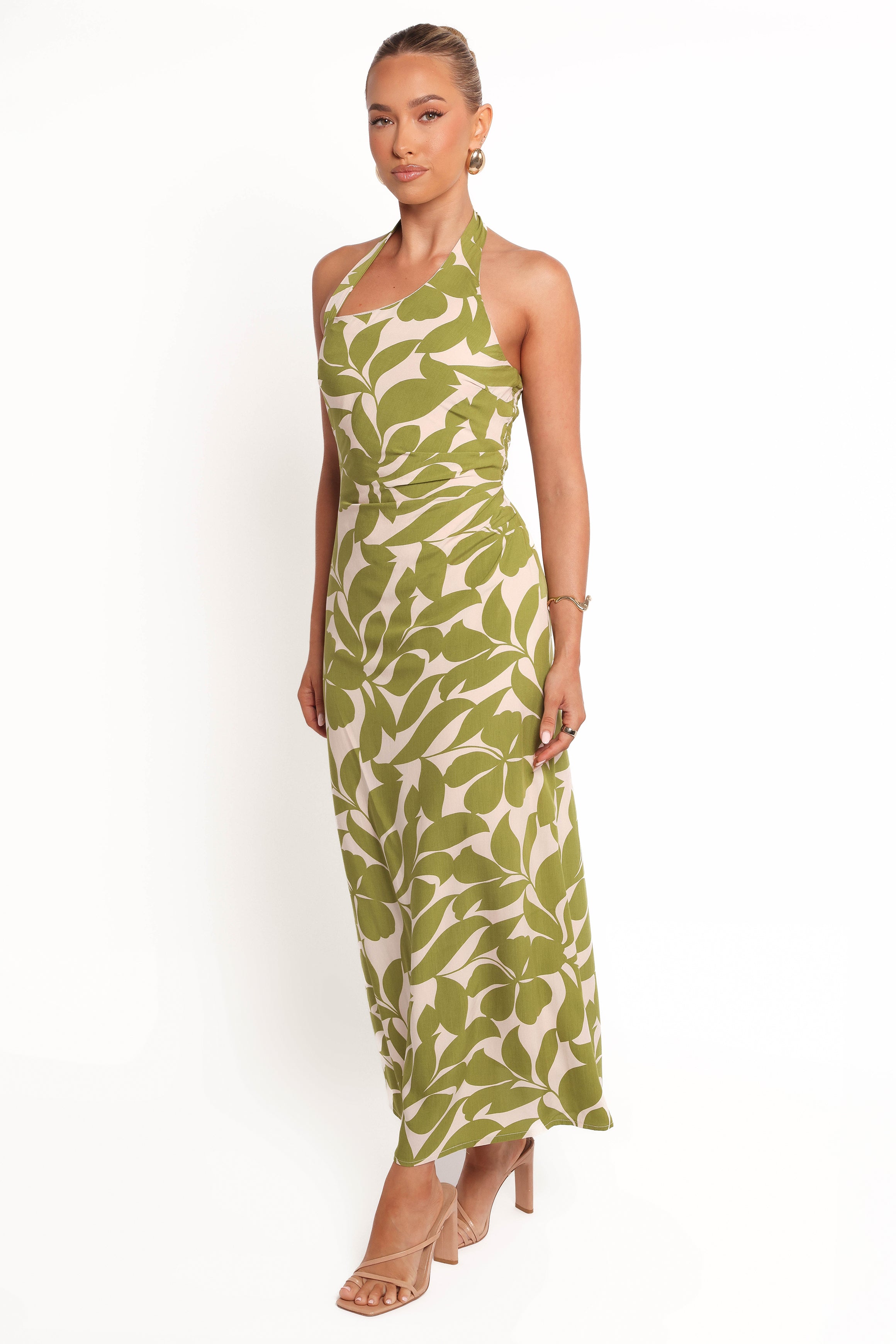 Alexis Maxi Dress - Green Floral