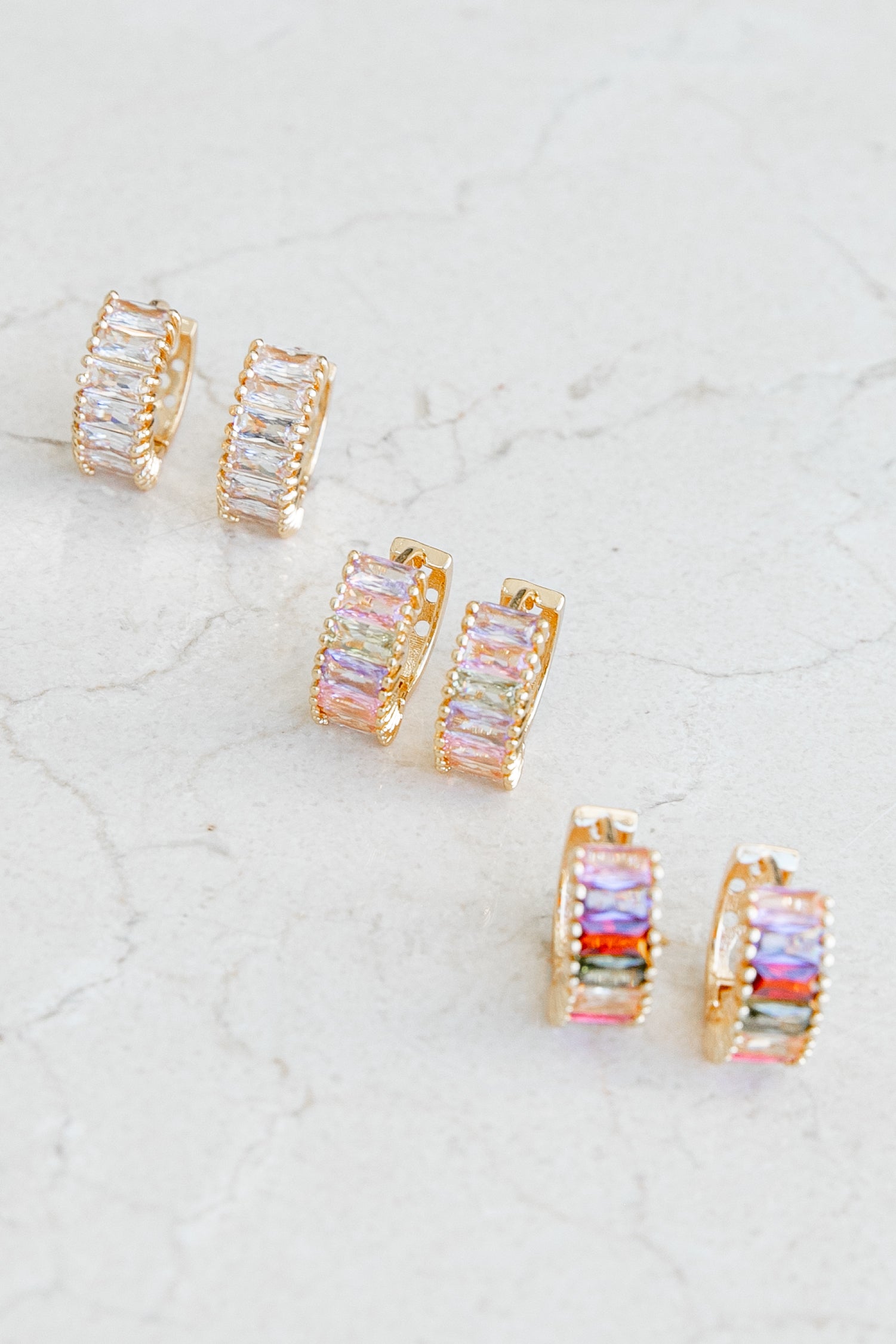 Isla 3 Pack Earrings Set - Multi