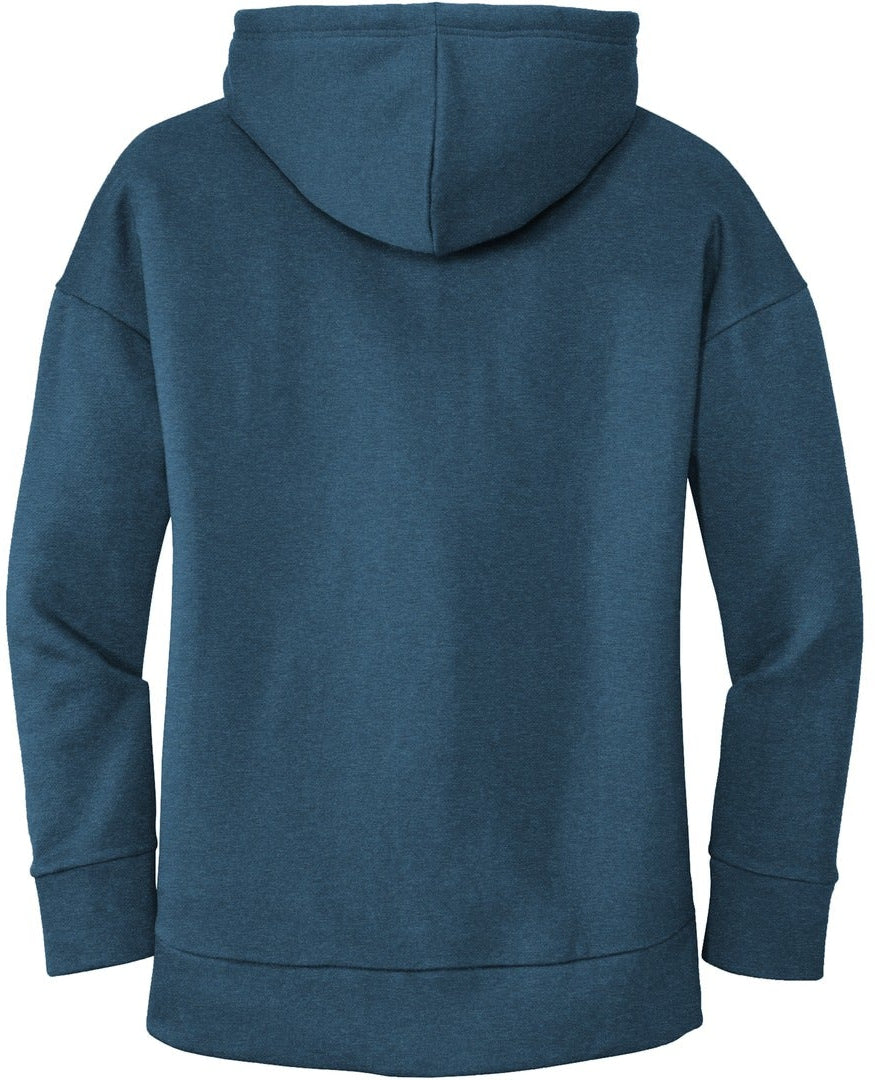 OUTLET-District Ladies Perfect Weight Fleece Drop Shoulder Full-Zip Hoodie