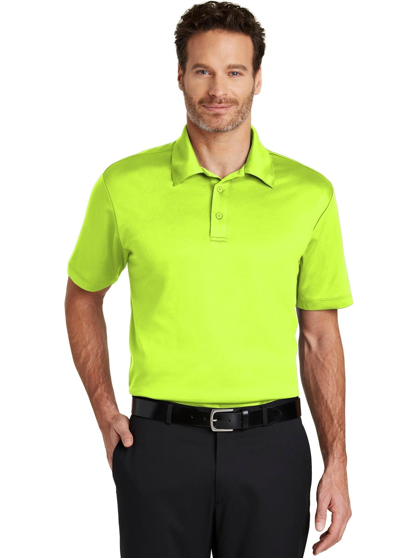 OUTLET-Port Authority Silk Touch Performance Polo