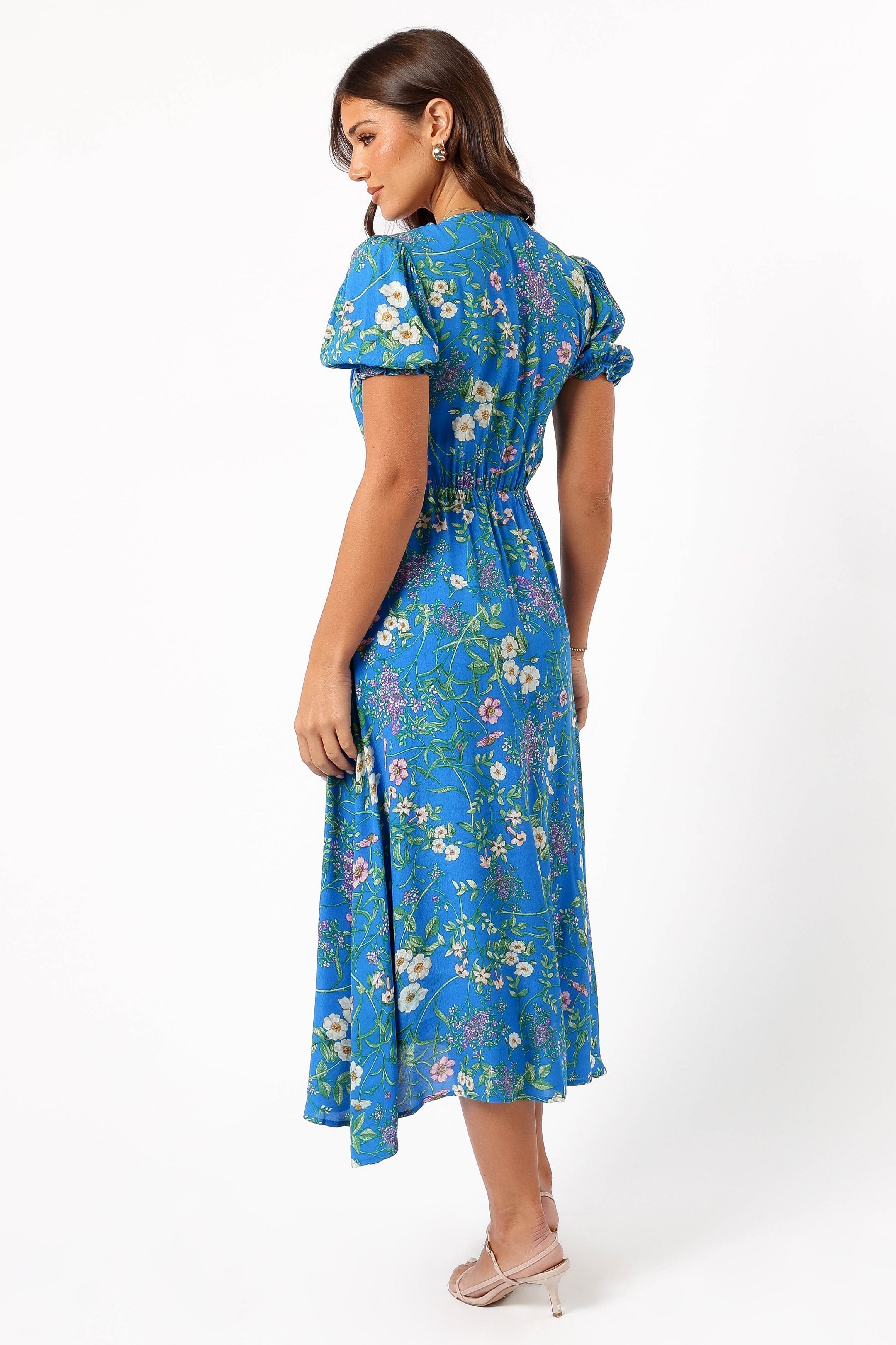 Brax Floral Dress - Blue Ivy