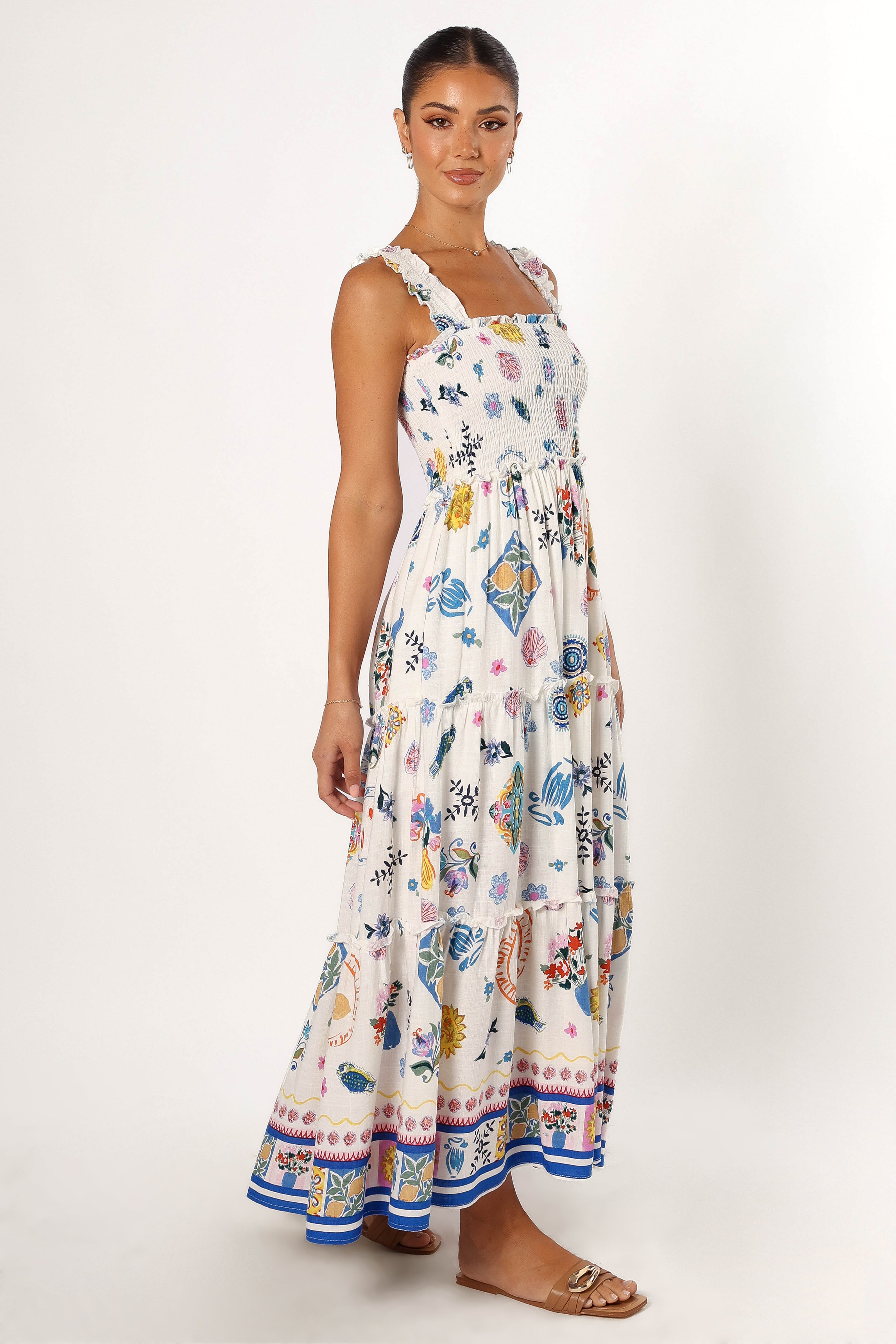 Serafina Maxi Dress - Portofino