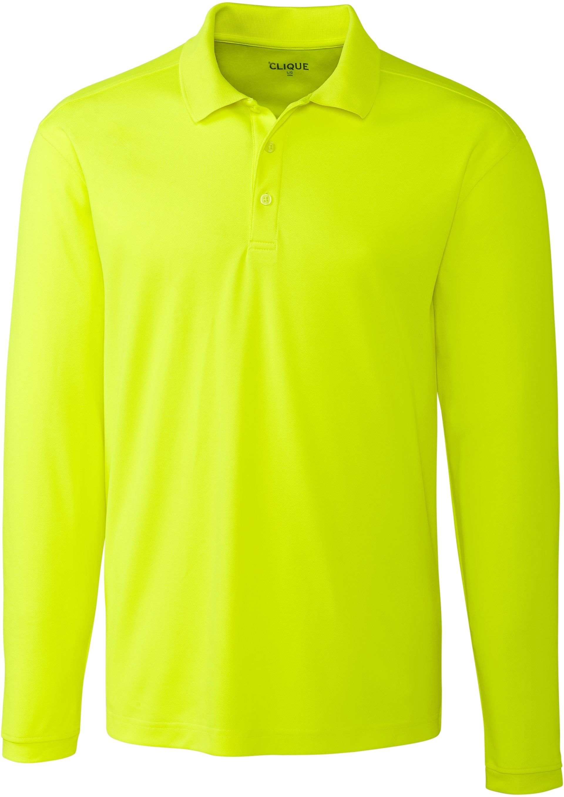 OUTLET-Clique Long Sleeve Spin Polo