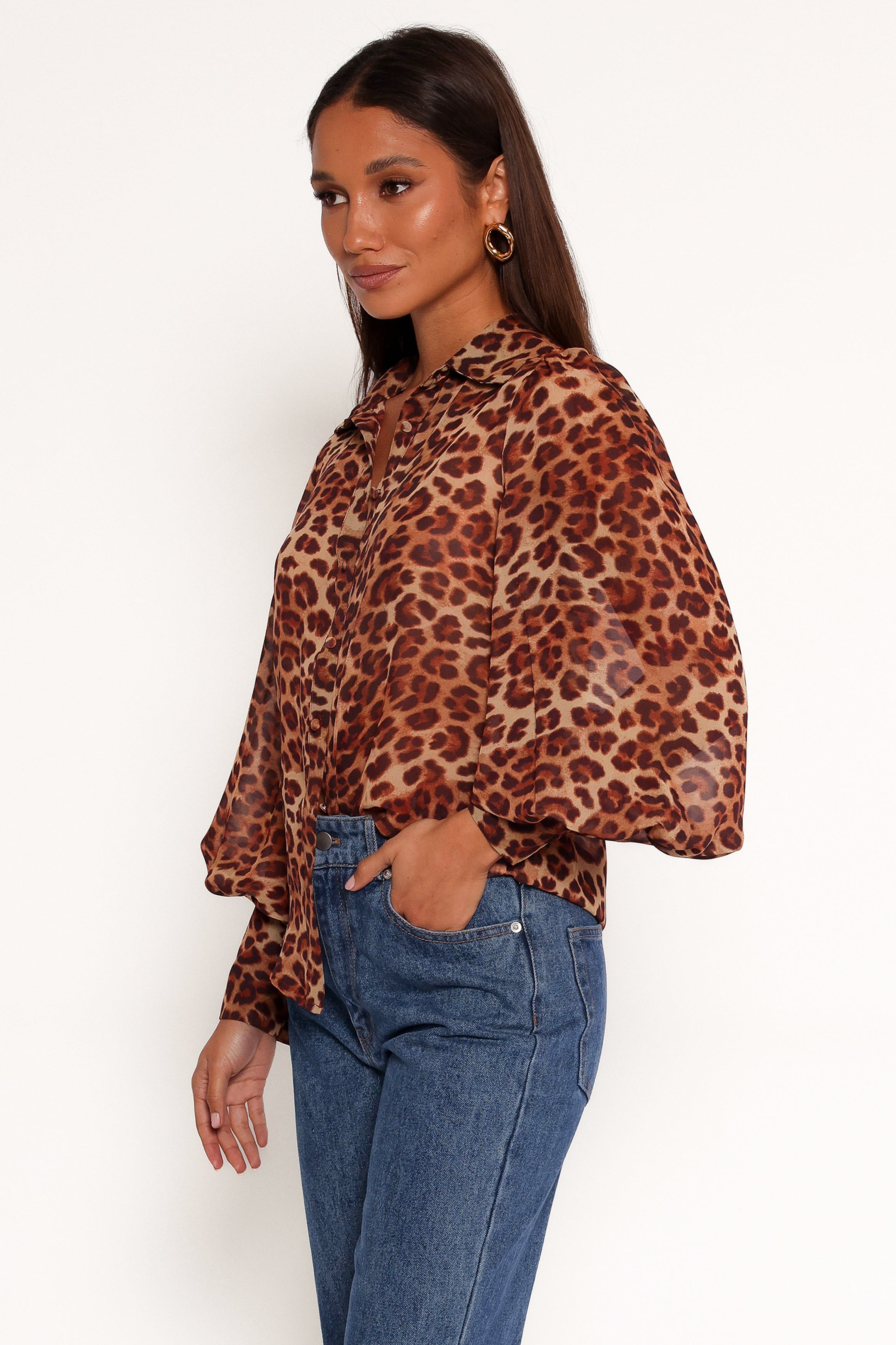 Fleetwood Blouse - Leopard