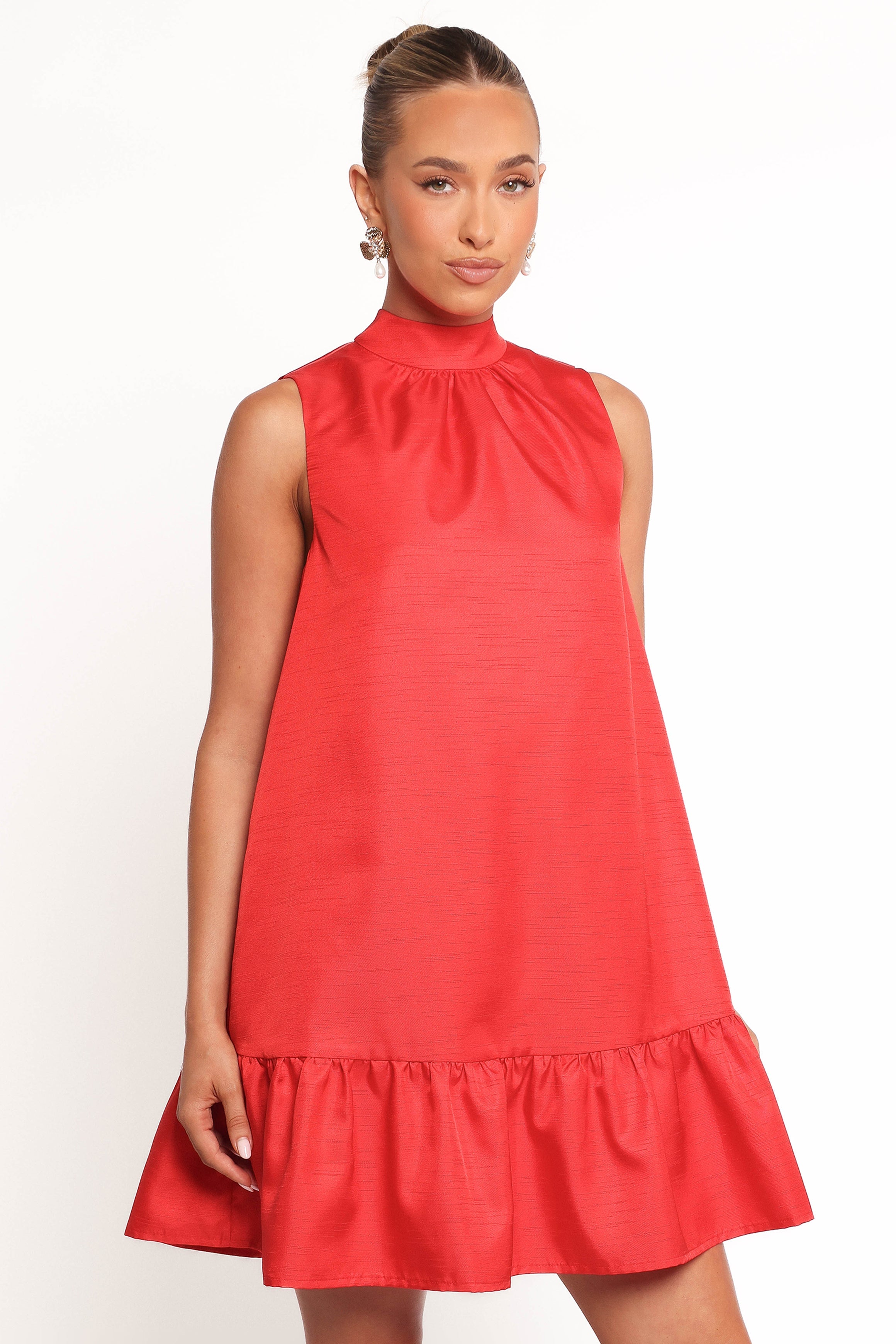 Darian Mini Dress - Red