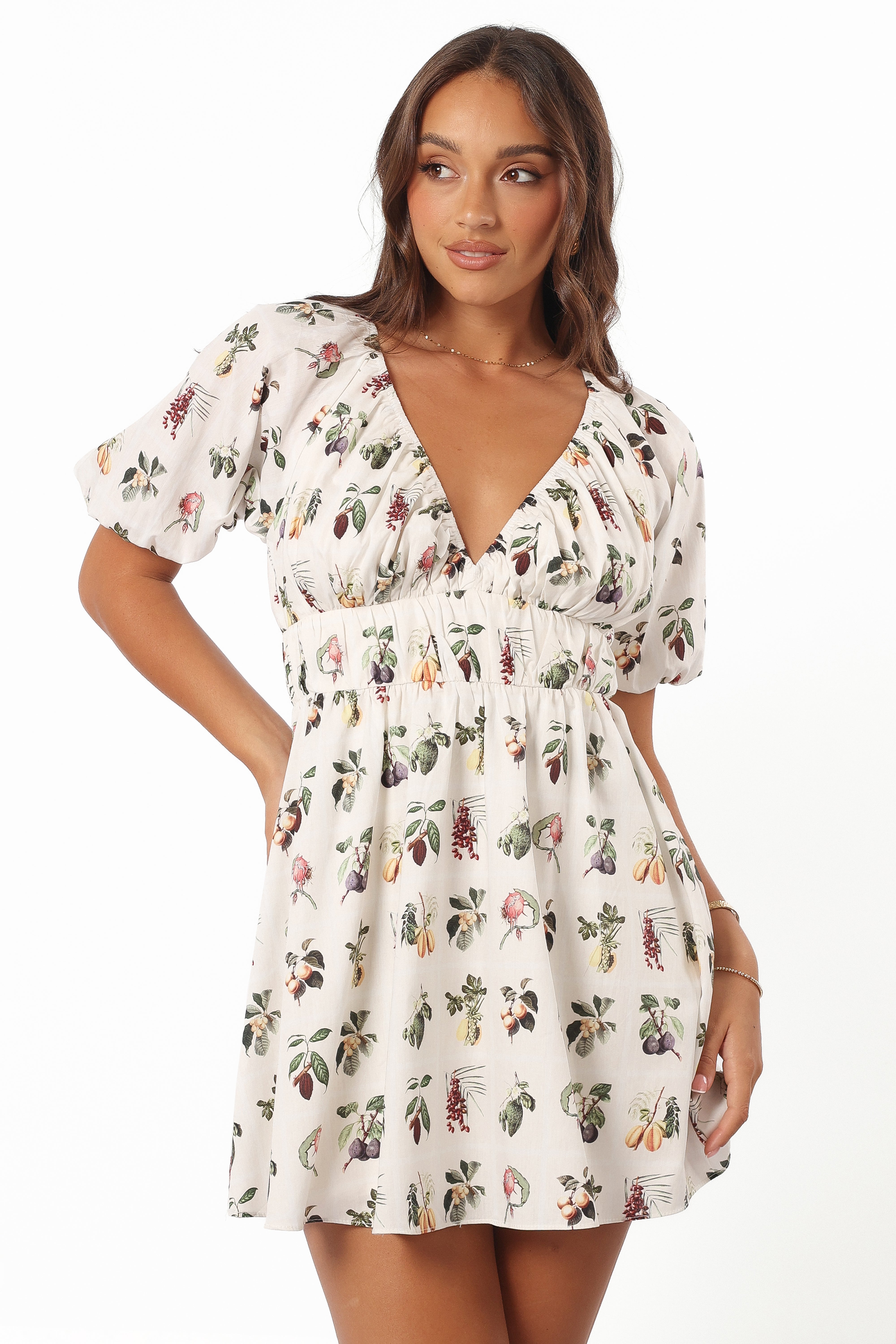 Leanna Mini Dress - Floral