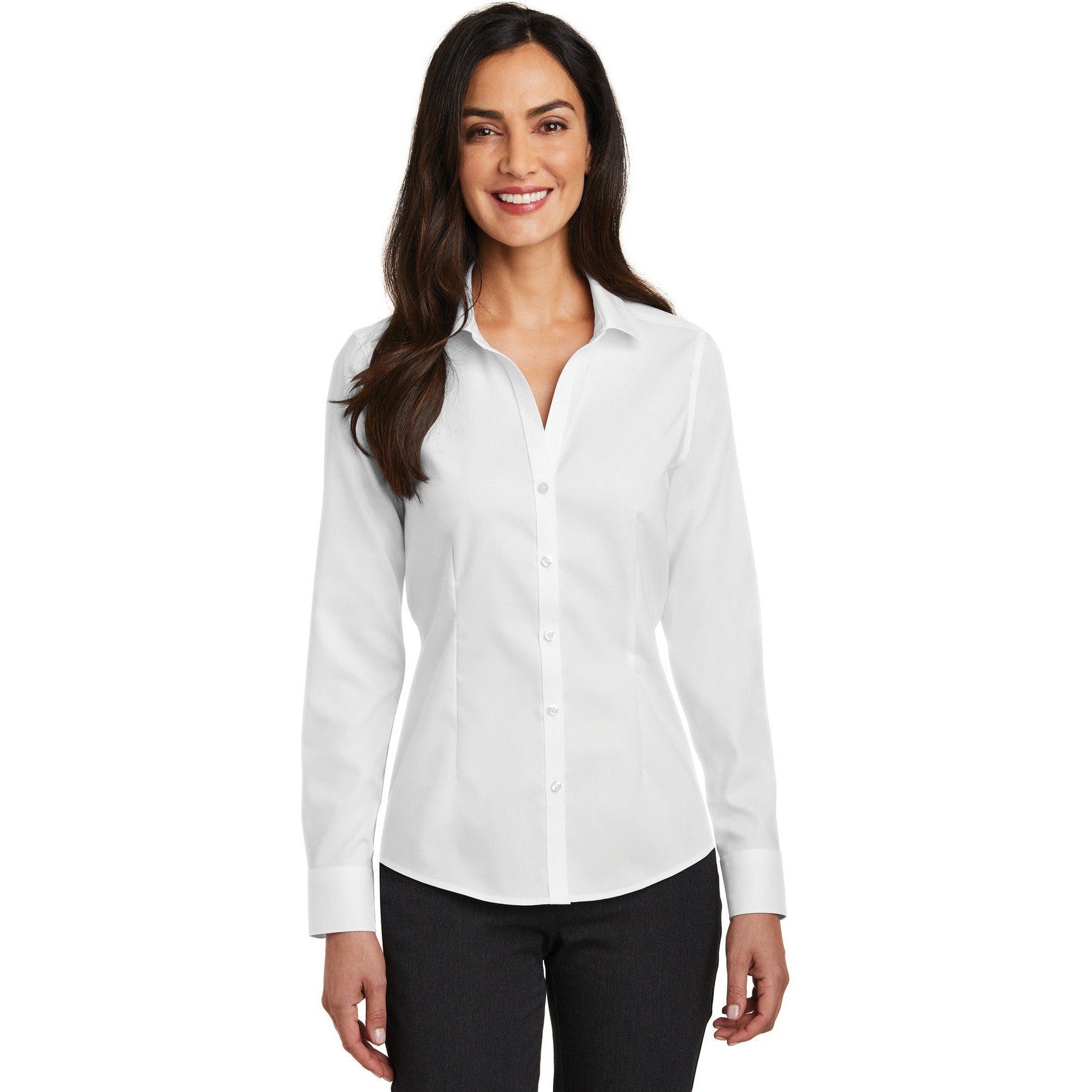 CLOSEOUT - Red House Ladies Pinpoint Oxford Non-Iron Shirt