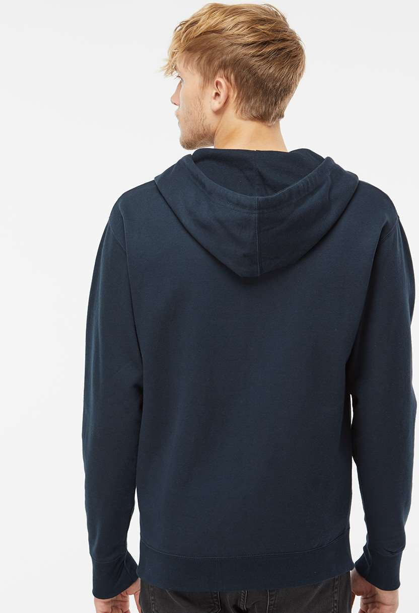 OUTLET-Independent Trading Co. Midweight Full-Zip Hooded Sweatshirt