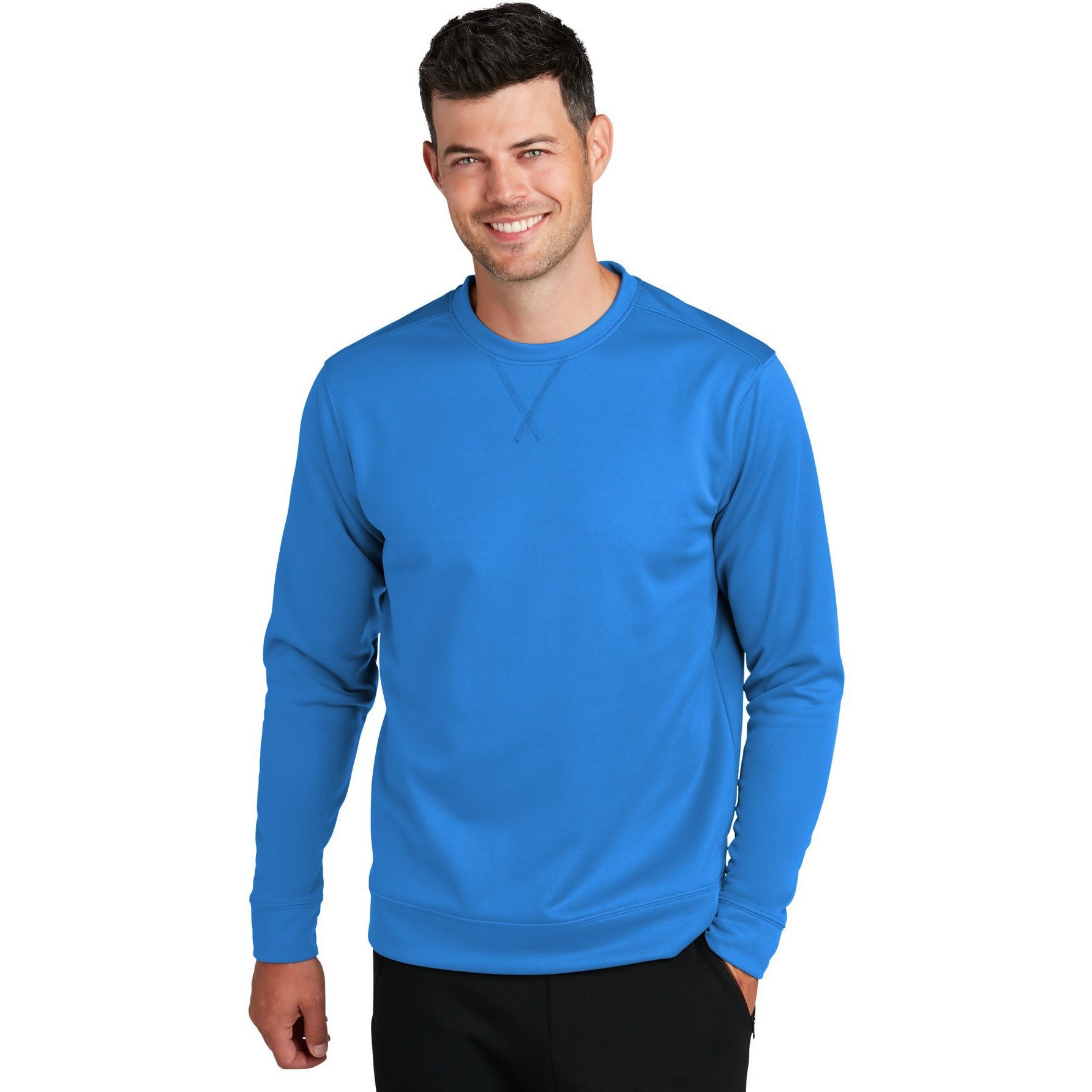 CLOSEOUT - Port & Company Performance Fleece Crewneck Sweatshirt