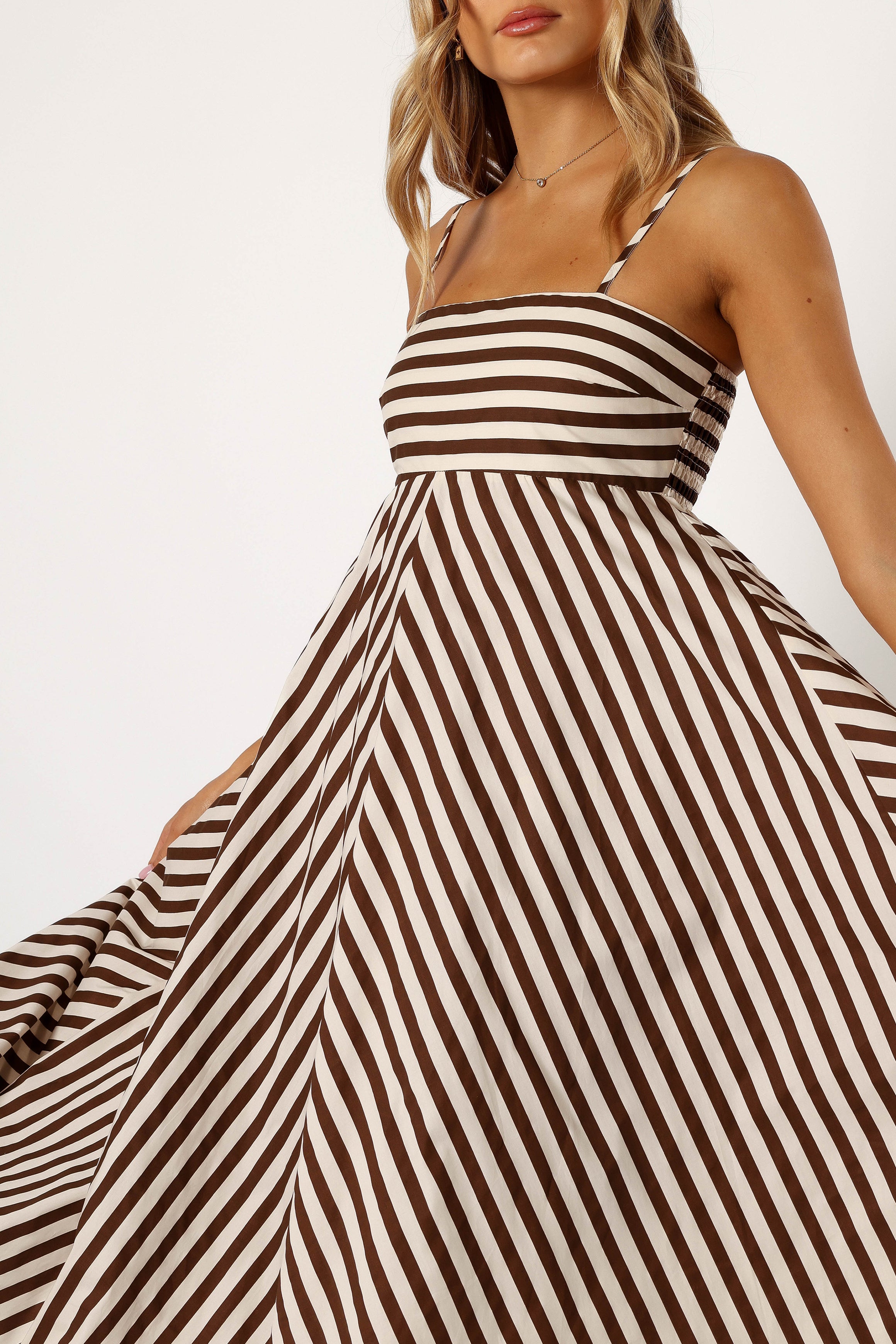 Mercury Maxi Dress - Chocolate