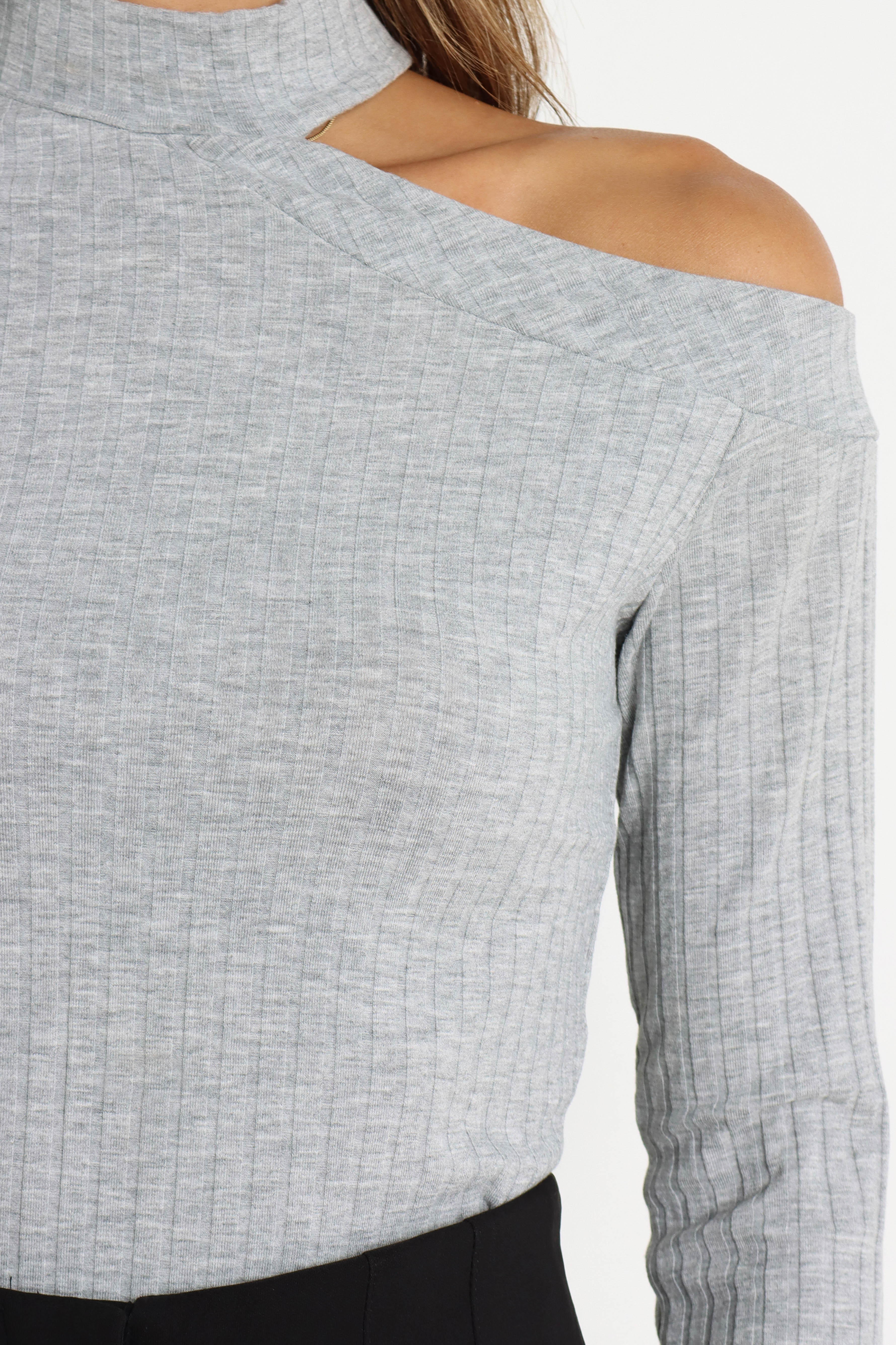 Dower Top - Grey