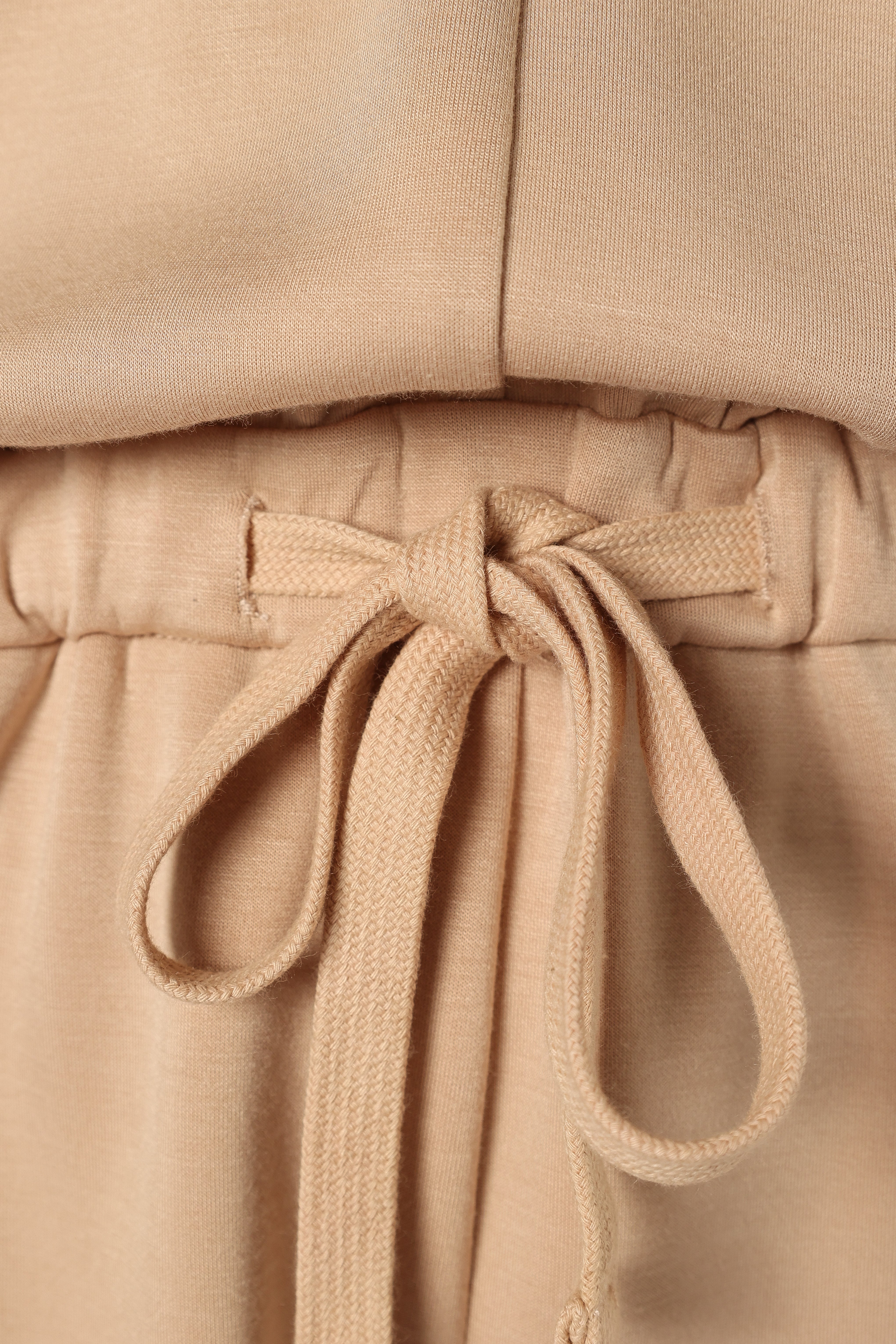 Peri Sweater Romper - Tan