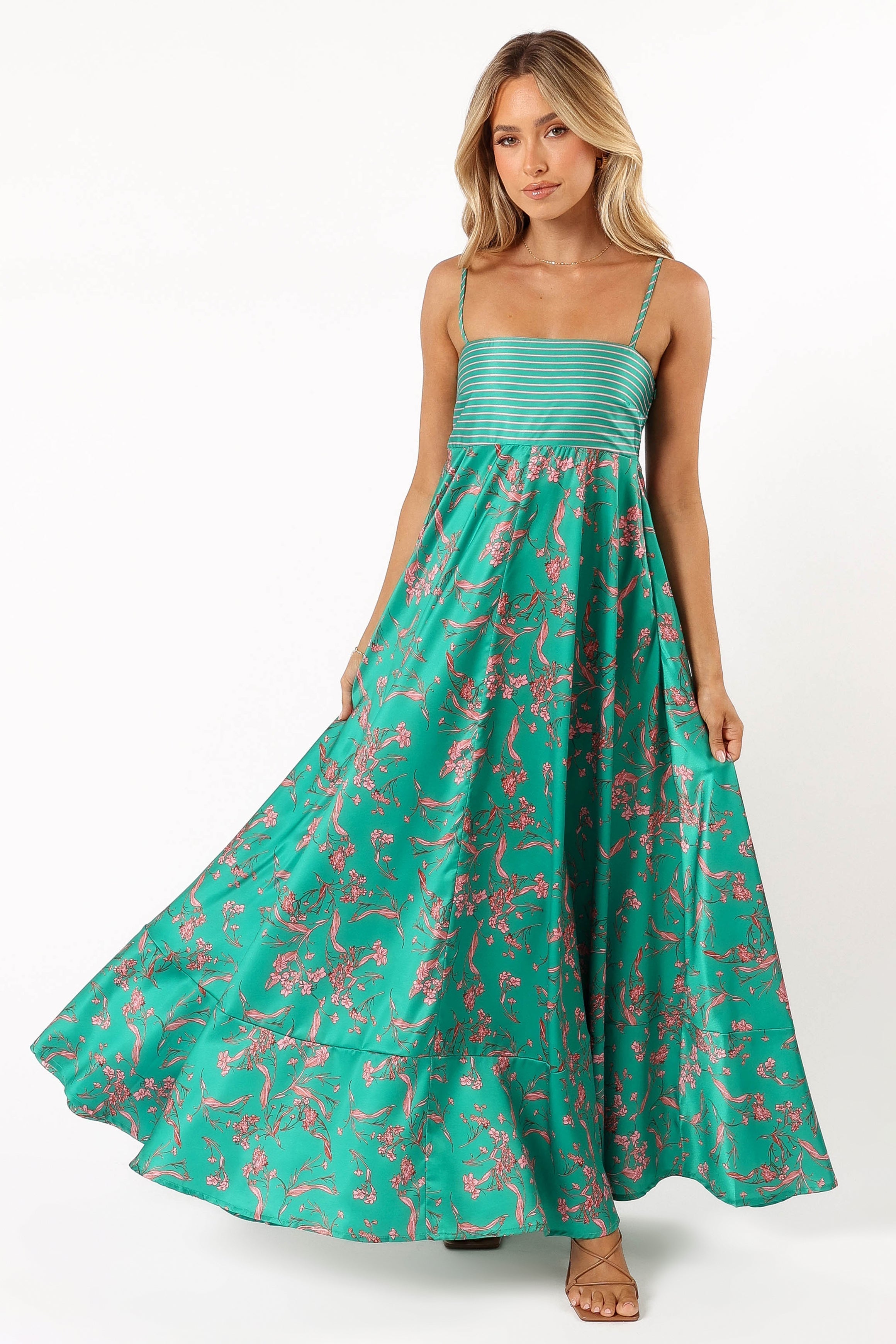 Lilie Maxi Dress - Green