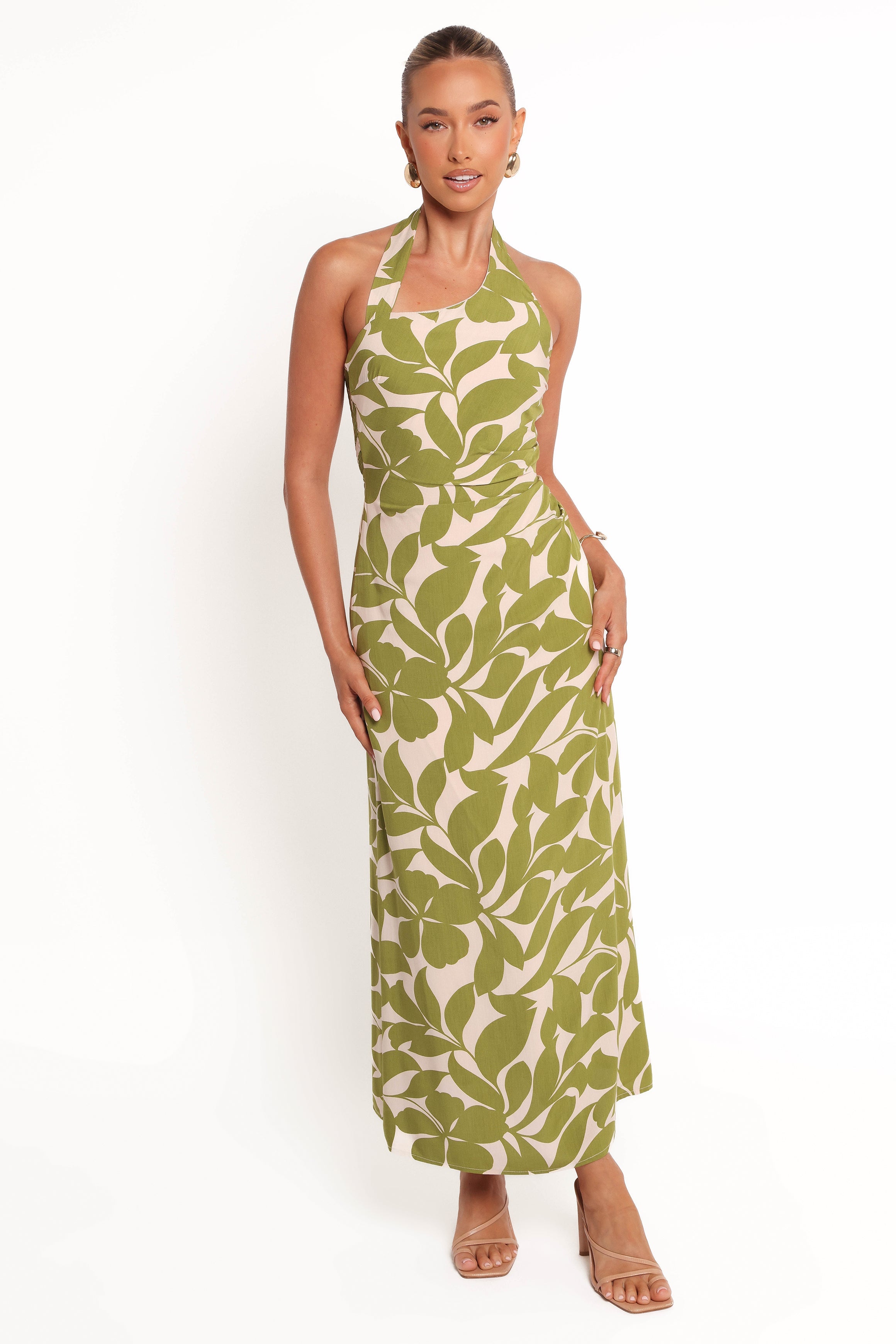 Alexis Maxi Dress - Green Floral