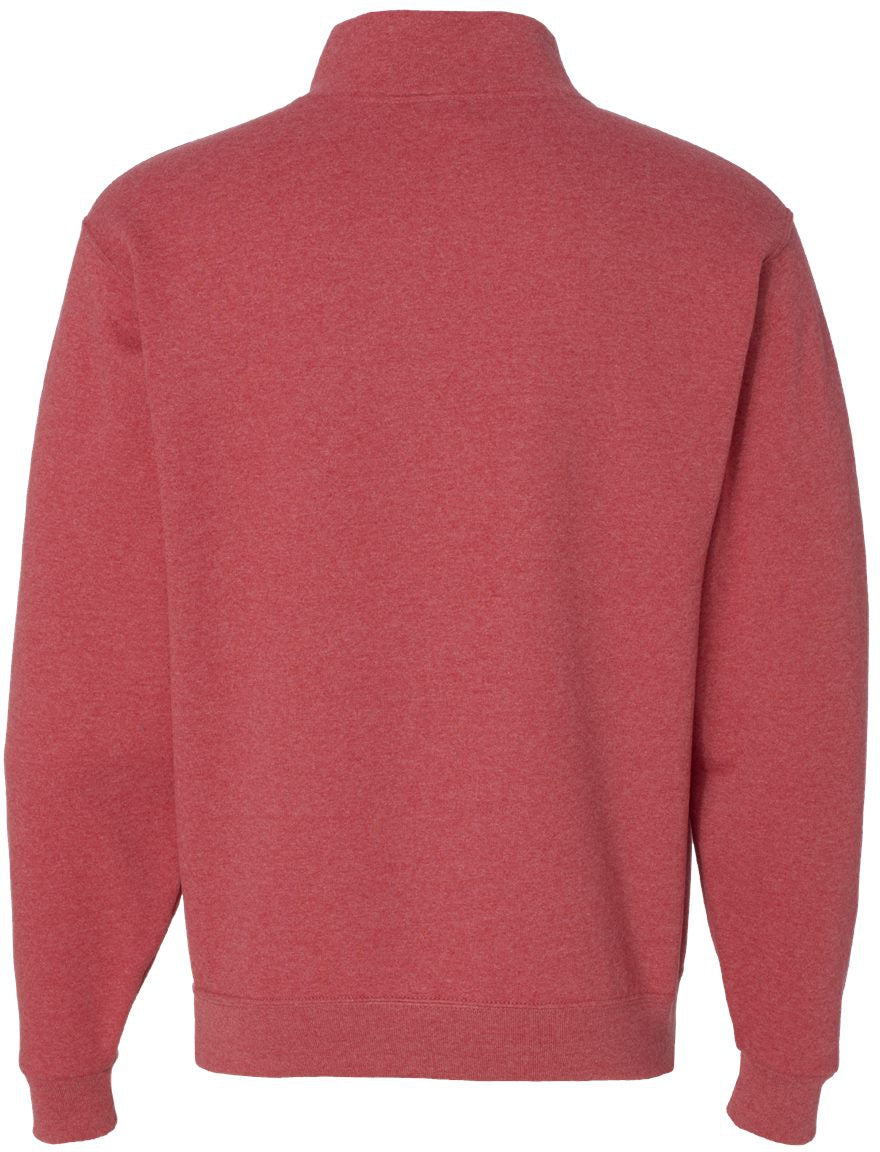 OUTLET-Jerzees Nublend Cadet Collar Quarter-Zip Sweatshirt