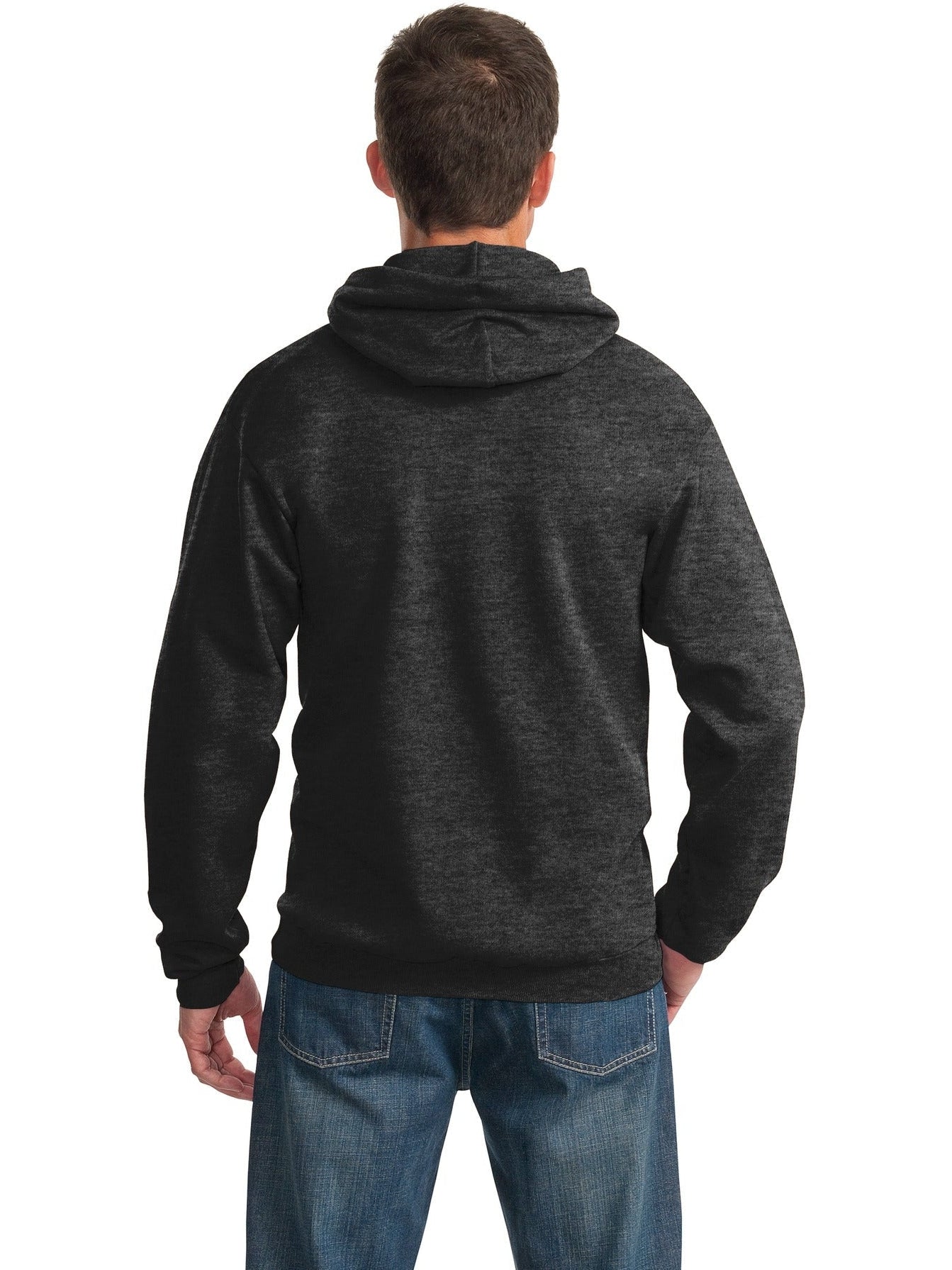 OUTLET-Port & Company Essential Fleece Pullover Hooded Sweatshirt