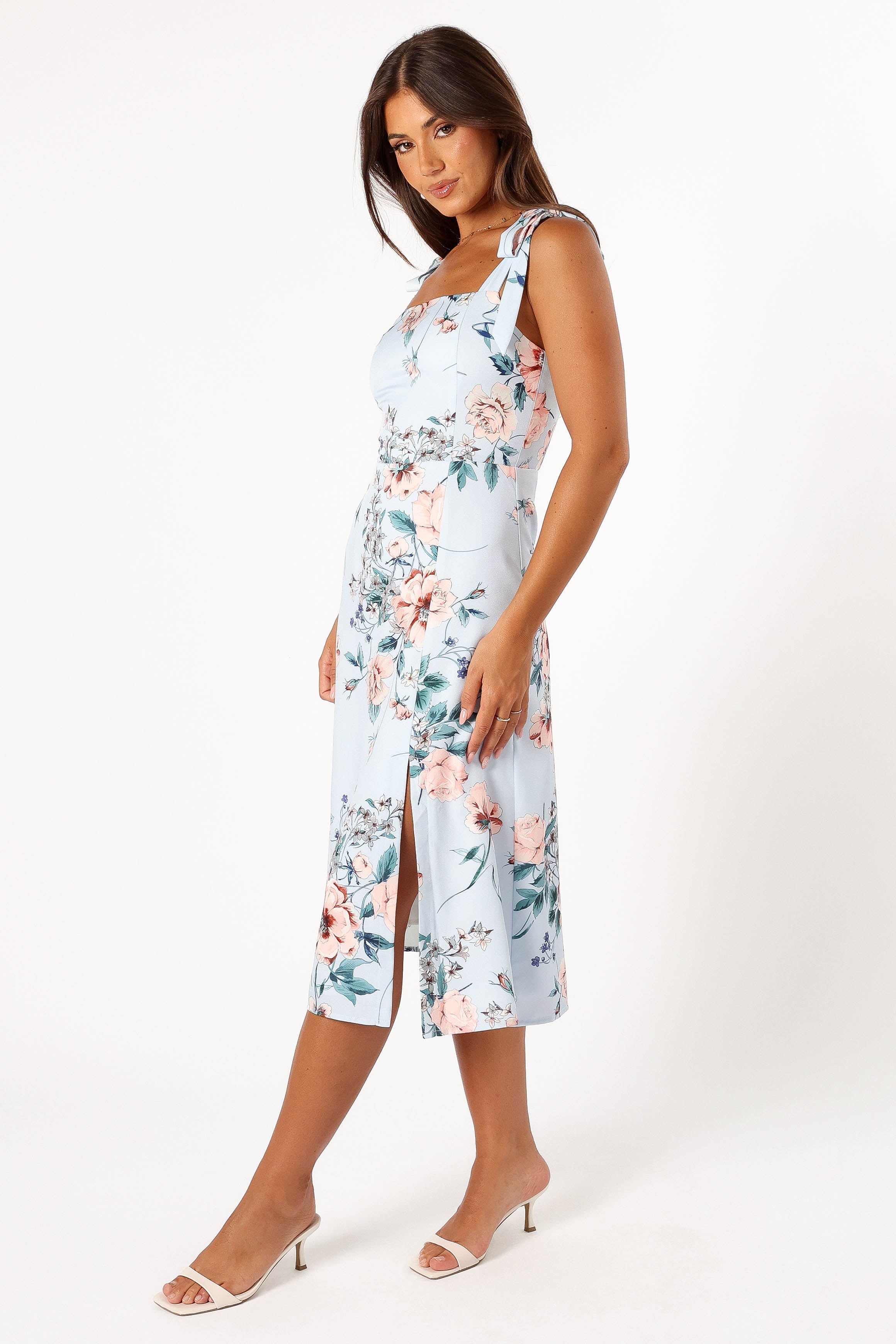 Laurel Dress - Blue Floral