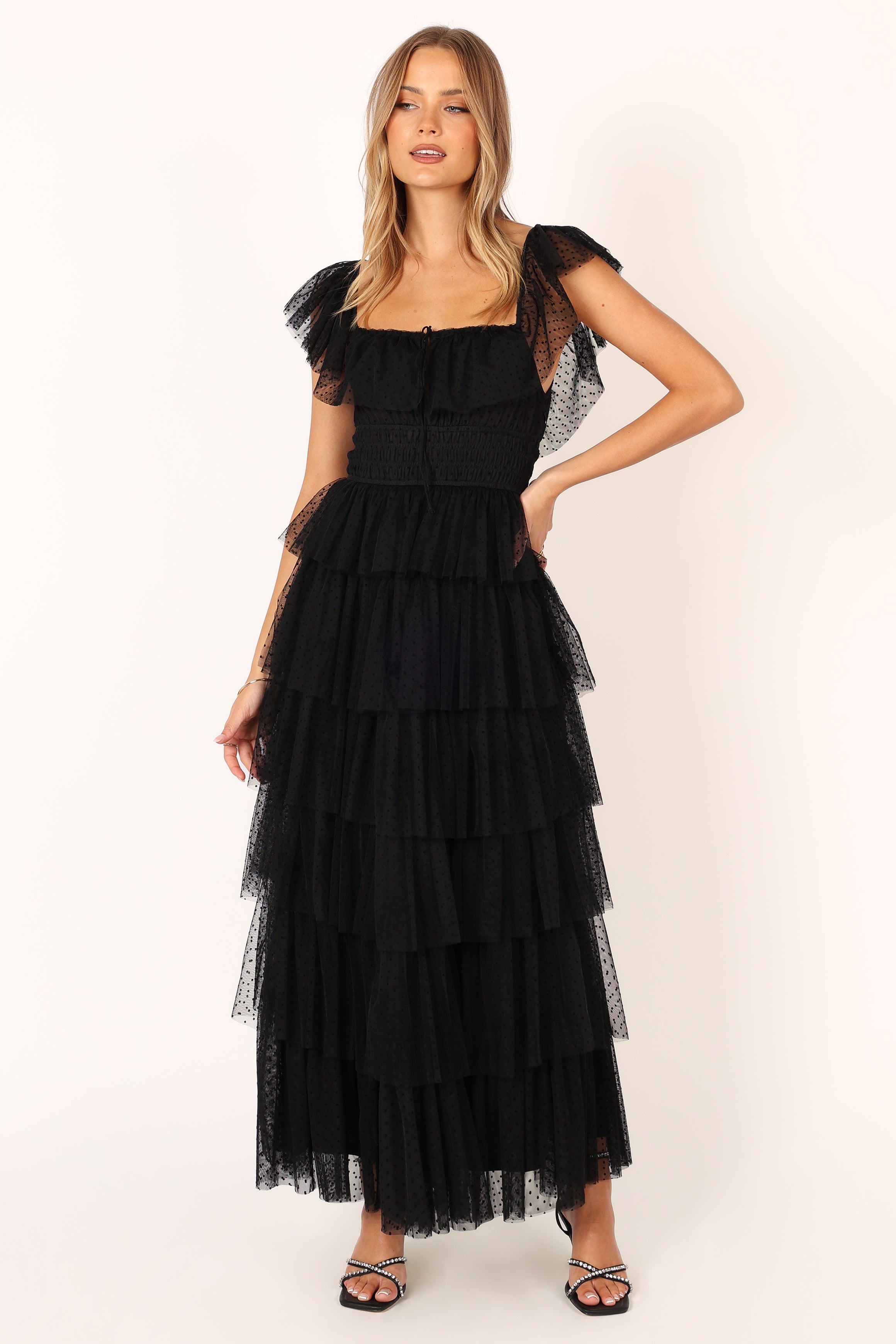 Belle Maxi Dress - Black