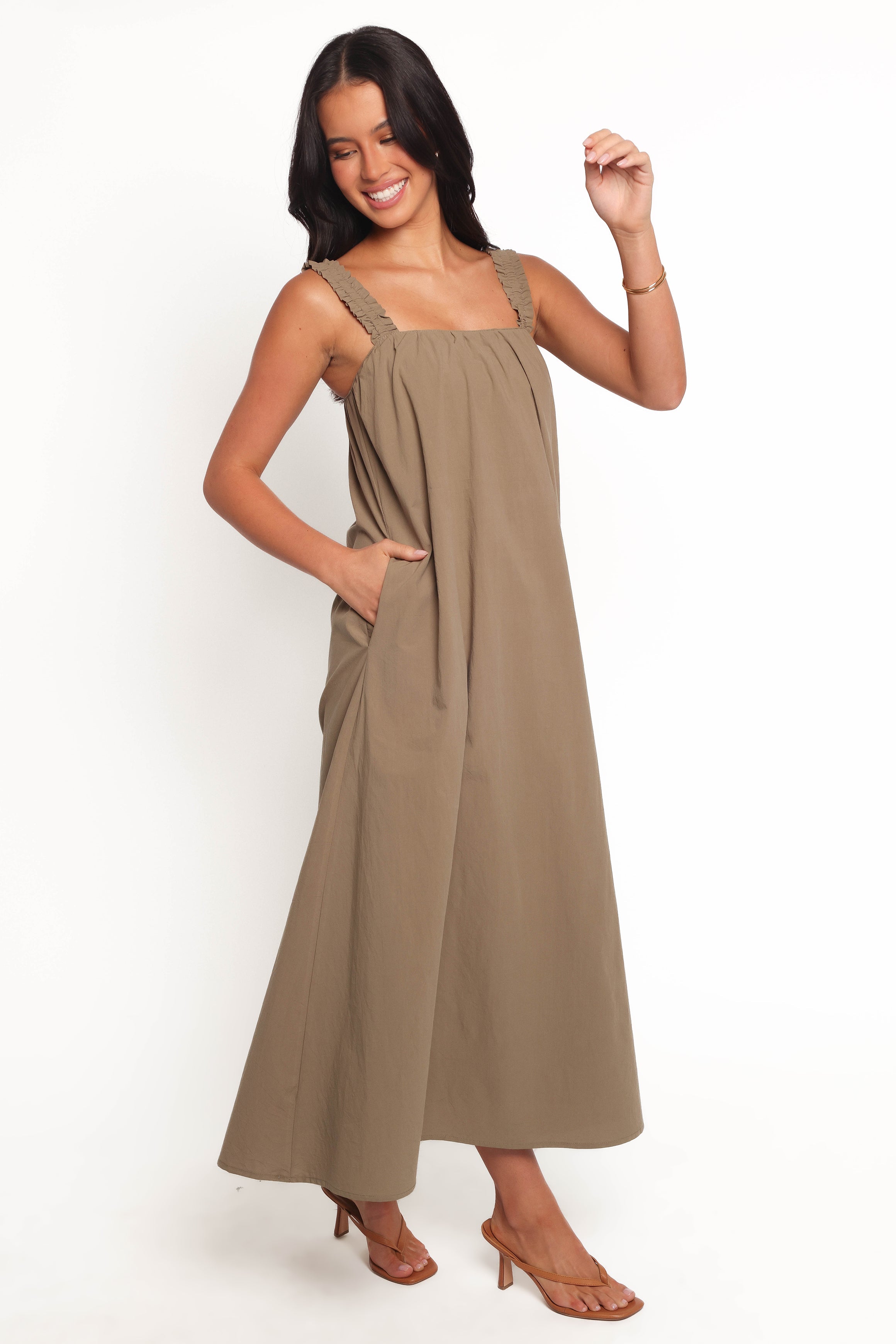 Alessandra Maxi Dress - Olive