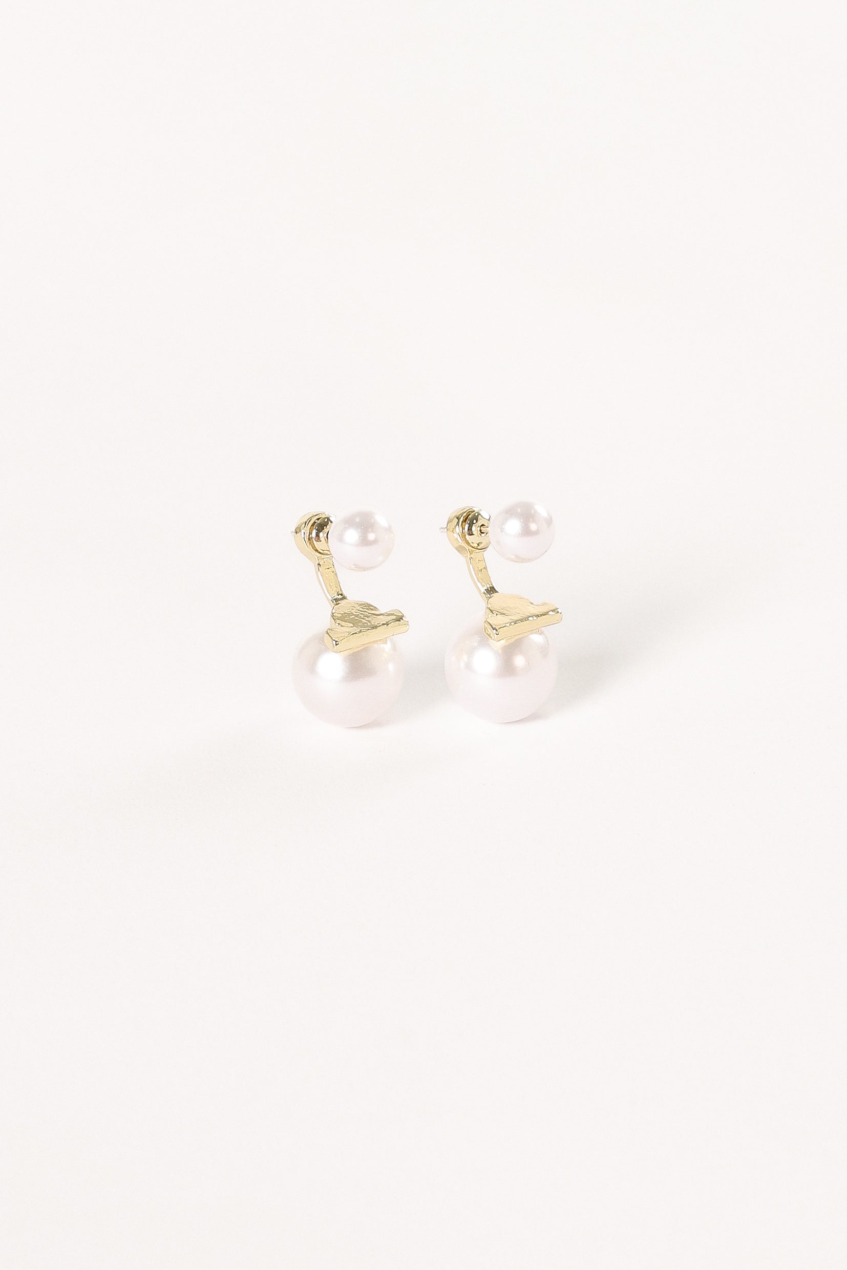 Astrid Pear Earrings - Gold