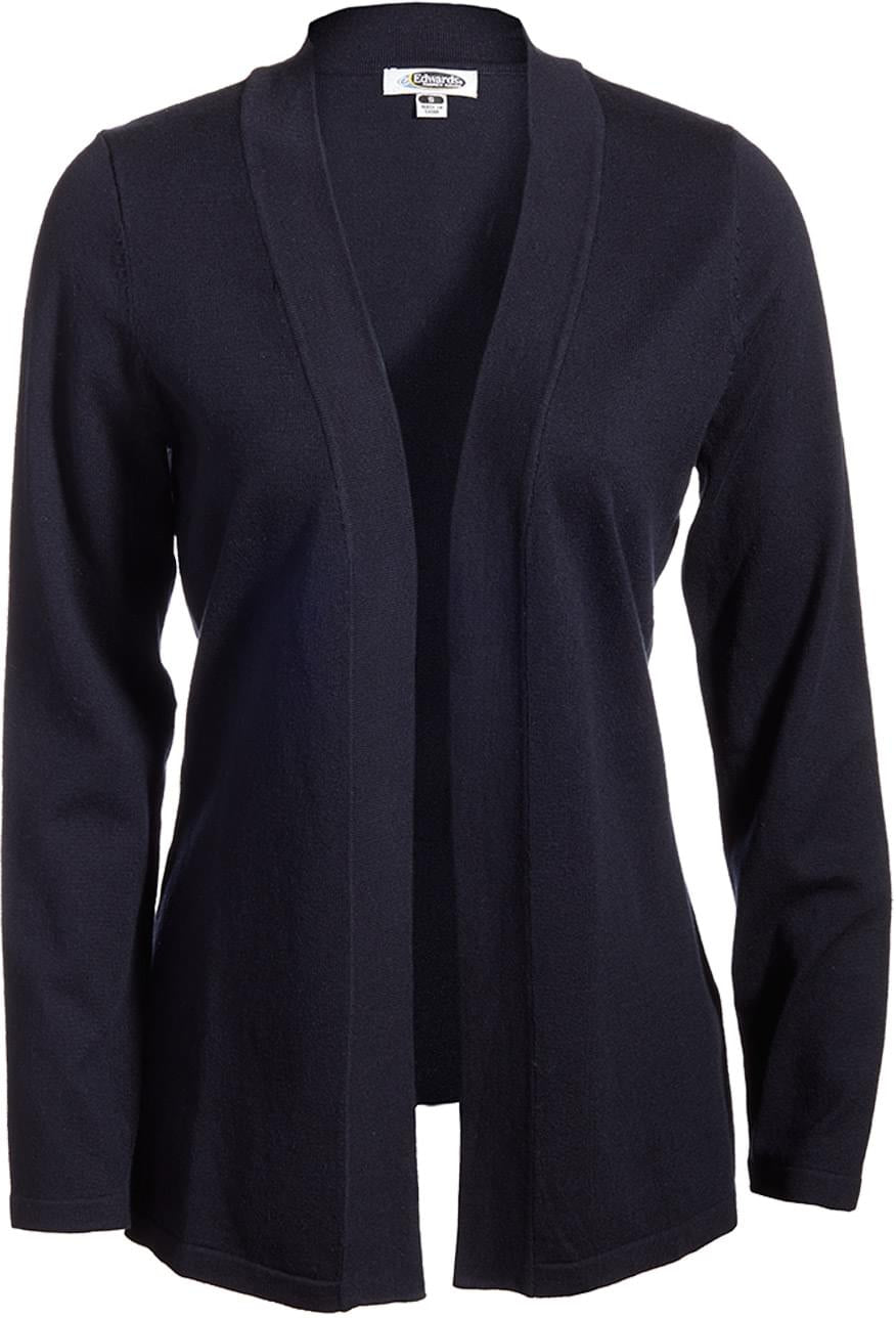 OUTELT-Edwards Ladies Open Cardigan Sweater