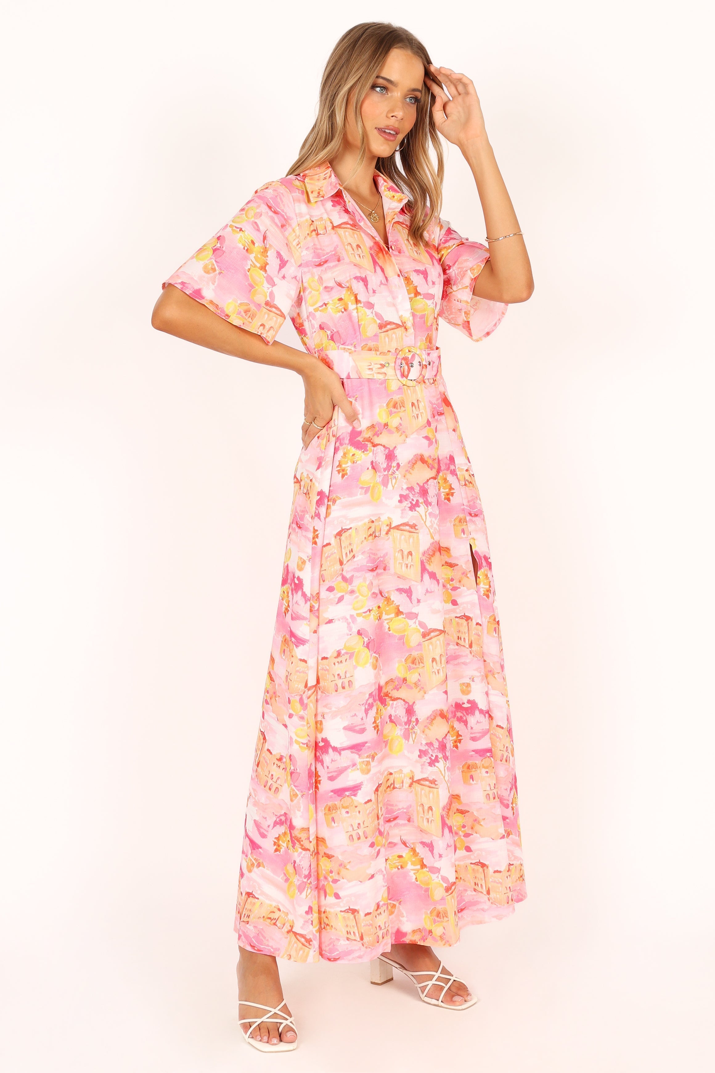 Arianna Maxi Dress - Pink Scenic